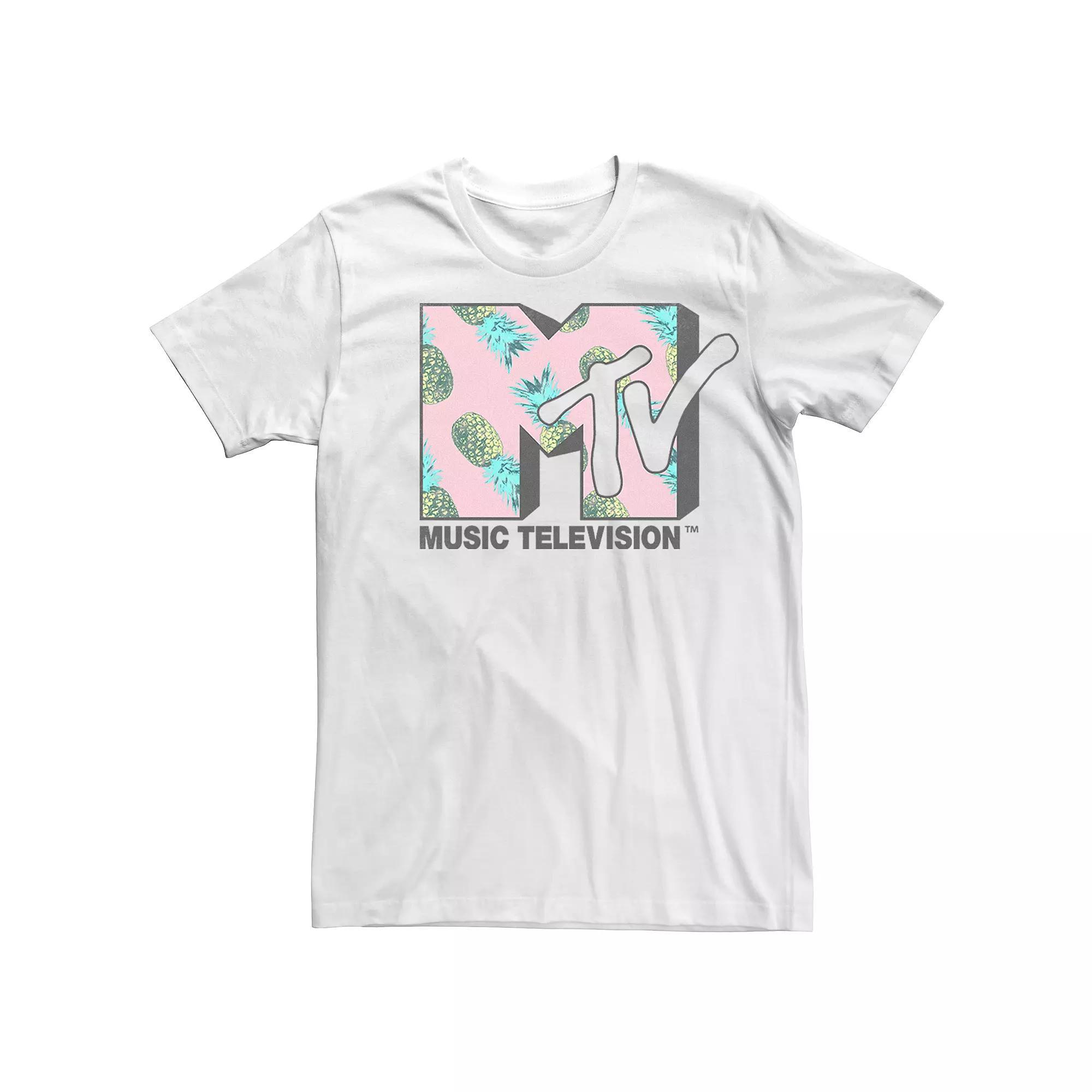 Men's MTV Pineapple Logo Tee,  Product Image