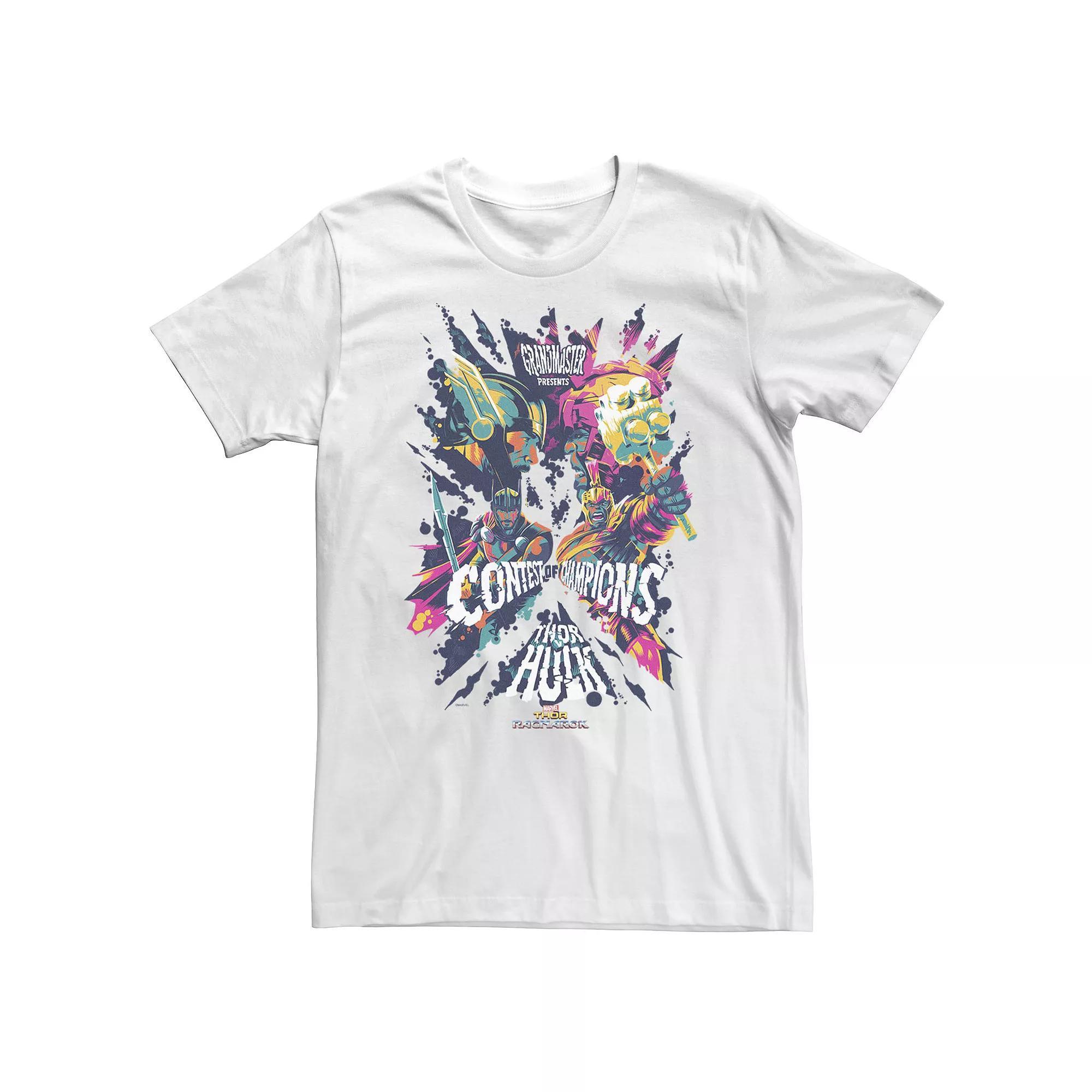 Big & Tall Marvel Thor Ragnarok Contest of Champions Tee, Men's,  Product Image