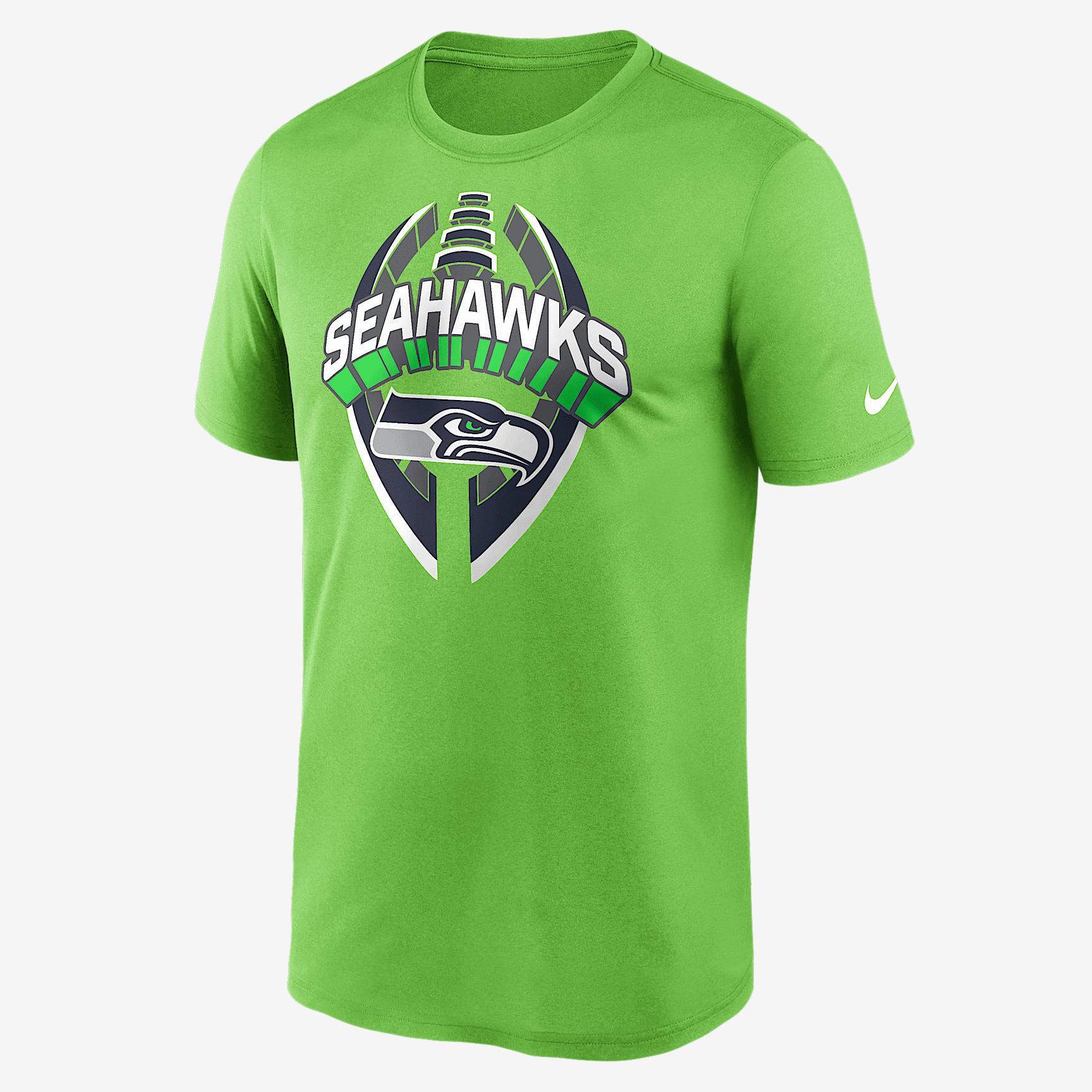 Seattle Seahawks Legend Icon Mens Nike Mens Dri-FIT NFL T-Shirt | NKGK3HN78-NCF Product Image