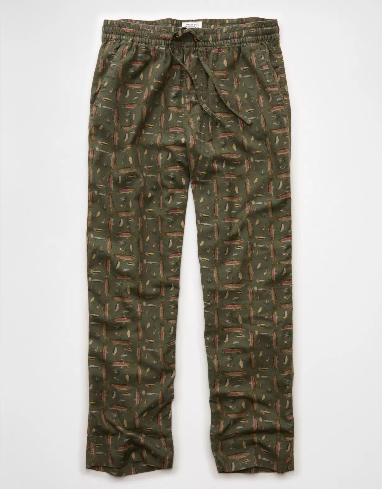 AE Open Leg Flannel Pant Product Image