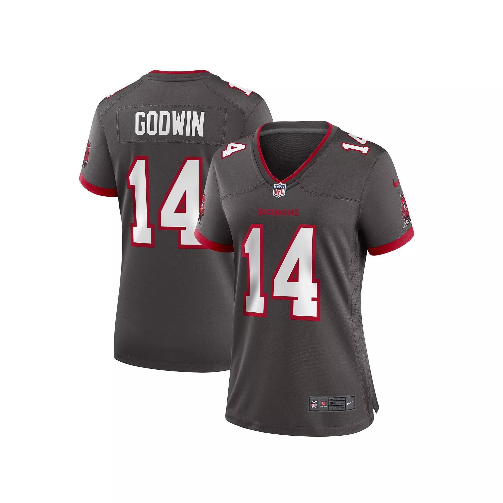 Women's Nike Chris Godwin Pewter Tampa Bay Buccaneers Alternate Game Jersey,  Product Image