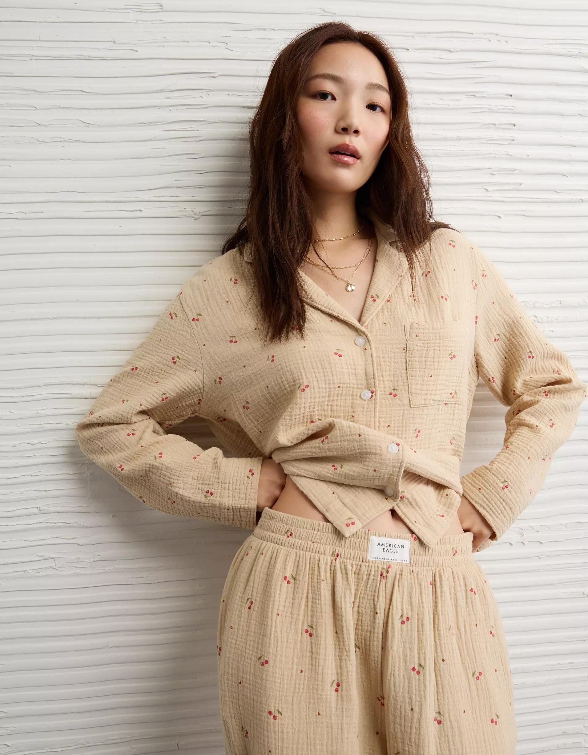 AE Cotton Gauze PJ Set Product Image