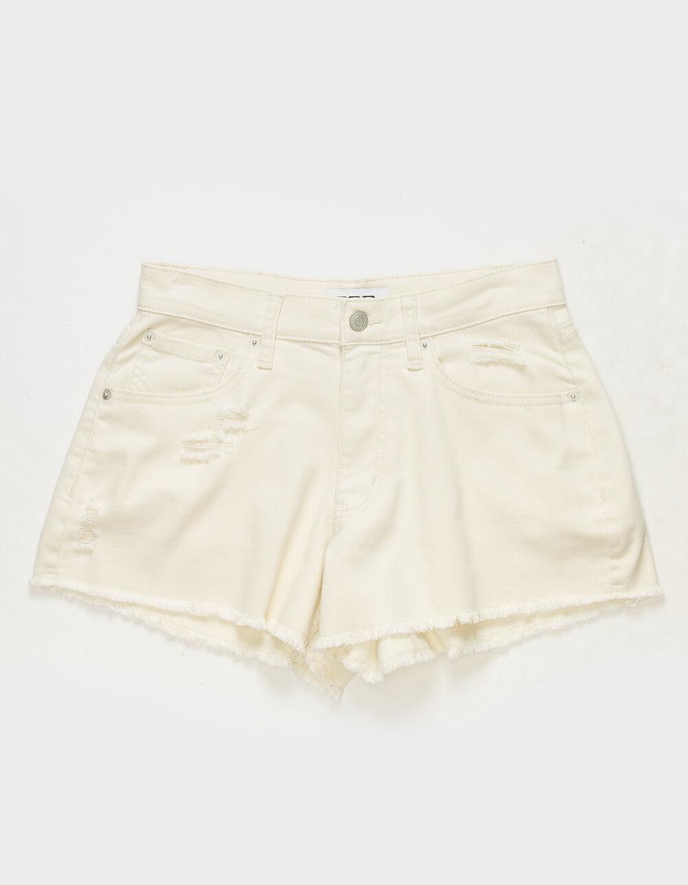 RSQ Womens A-Line Shorts - WHITE Product Image