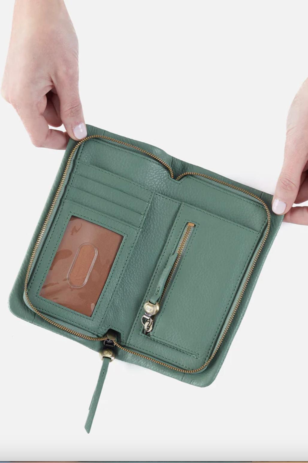 Cass Pebbled Wallet Product Image