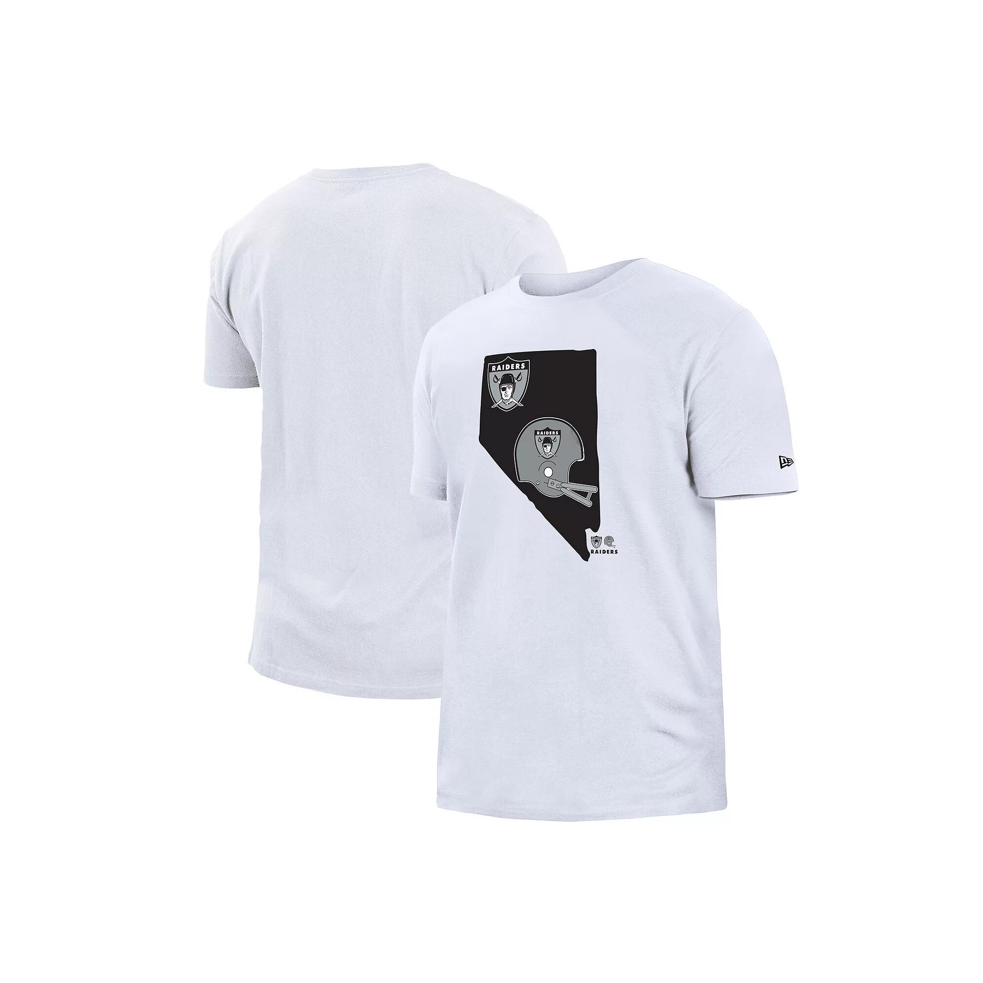 Men's New Era White Las Vegas Raiders Gameday State T-Shirt,  Product Image