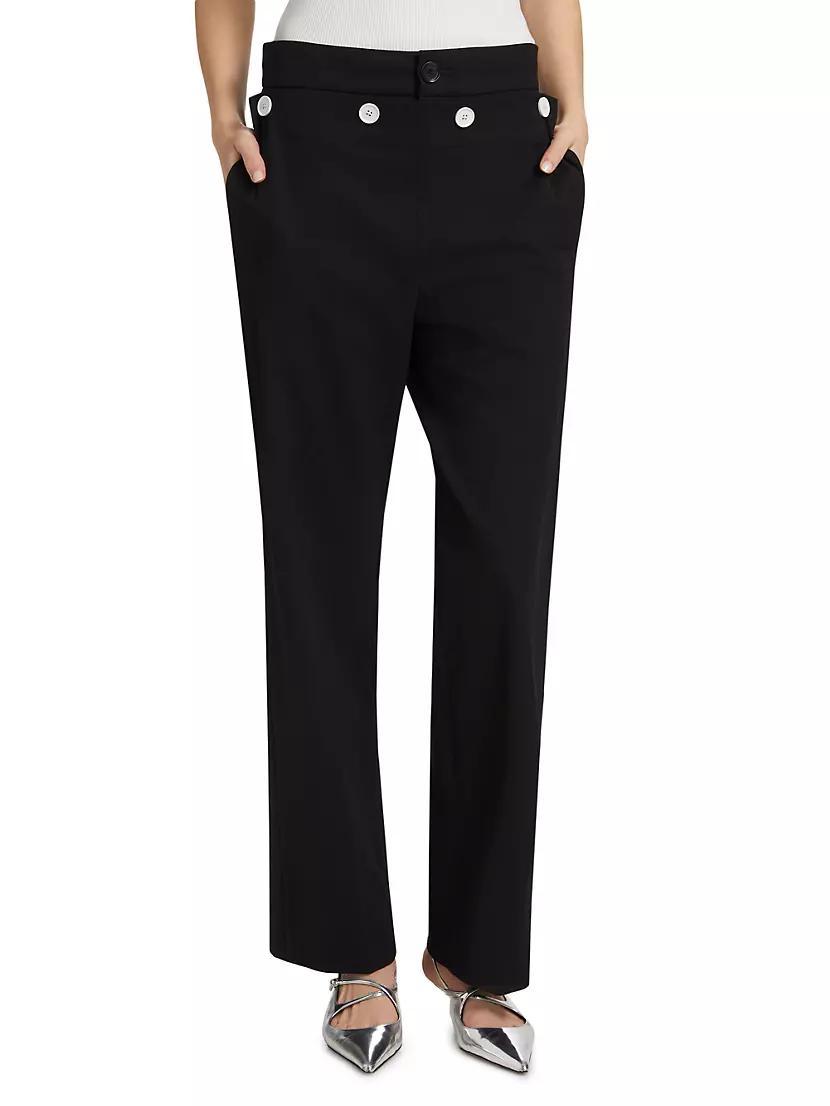 Oliver Wool Gabardine Pants Product Image