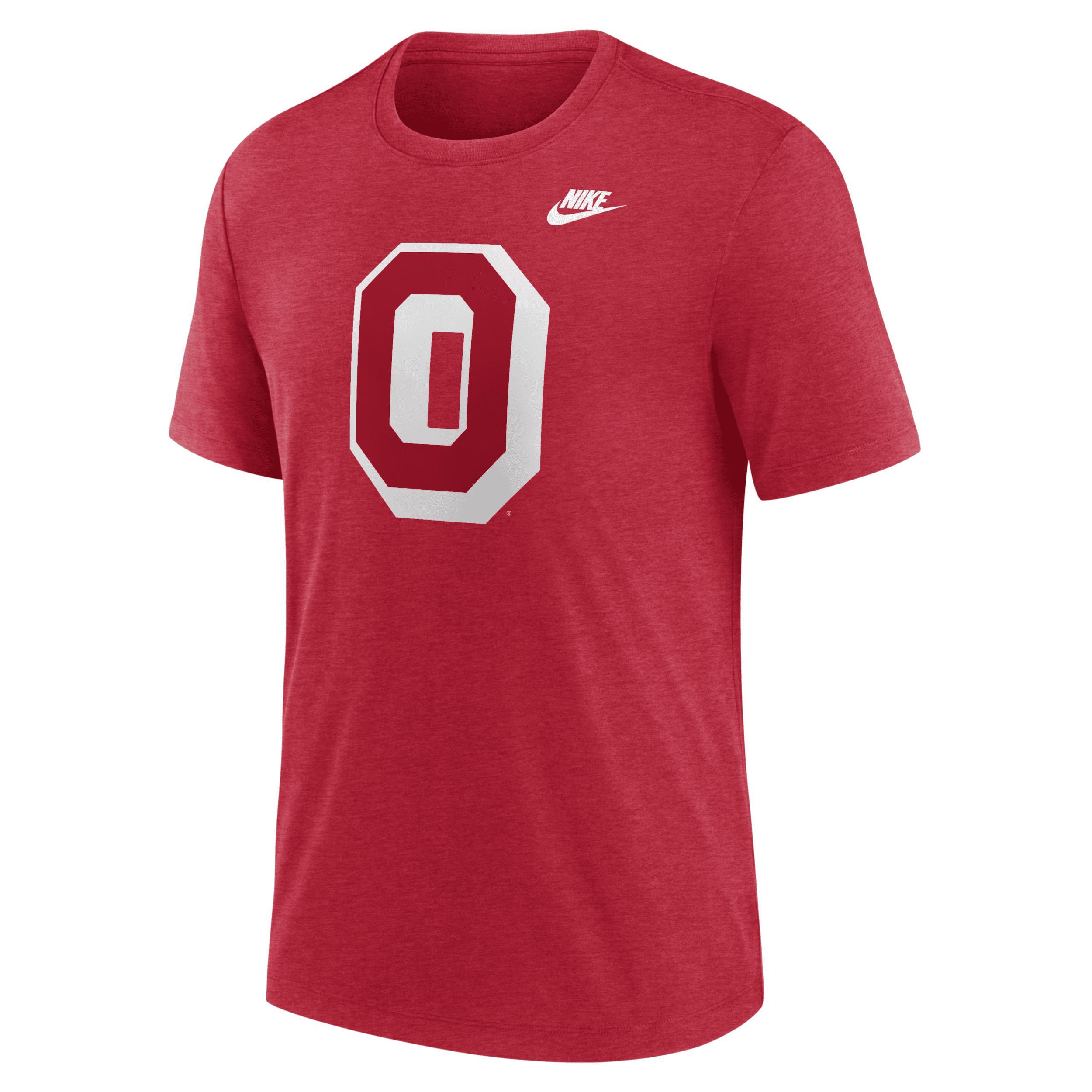 Ohio State Buckeyes Blitz Evergreen Legacy Primary Nike Men's College T-Shirt Product Image