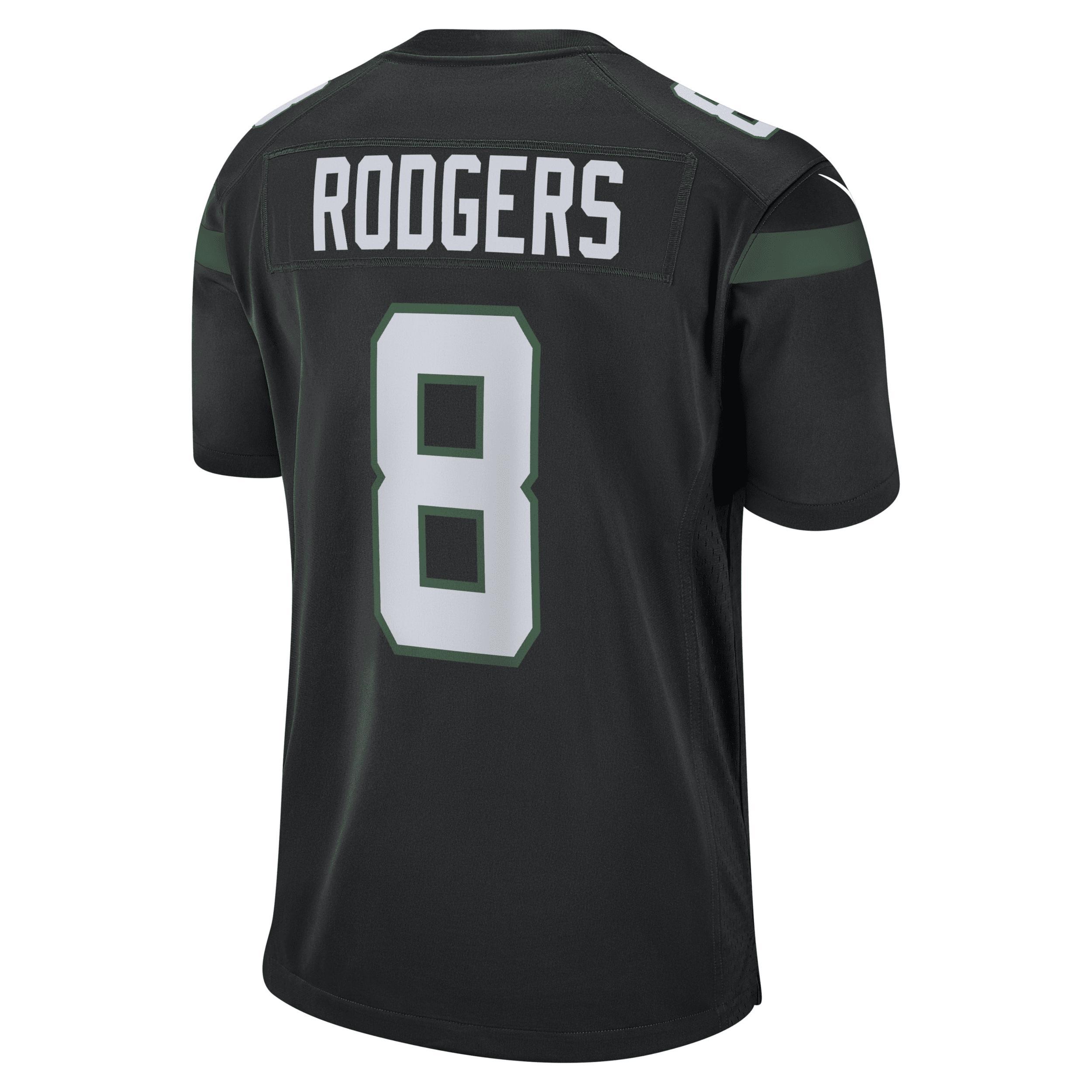 Aaron Rodgers New York Jets Nike Mens NFL Game Football Jersey Product Image