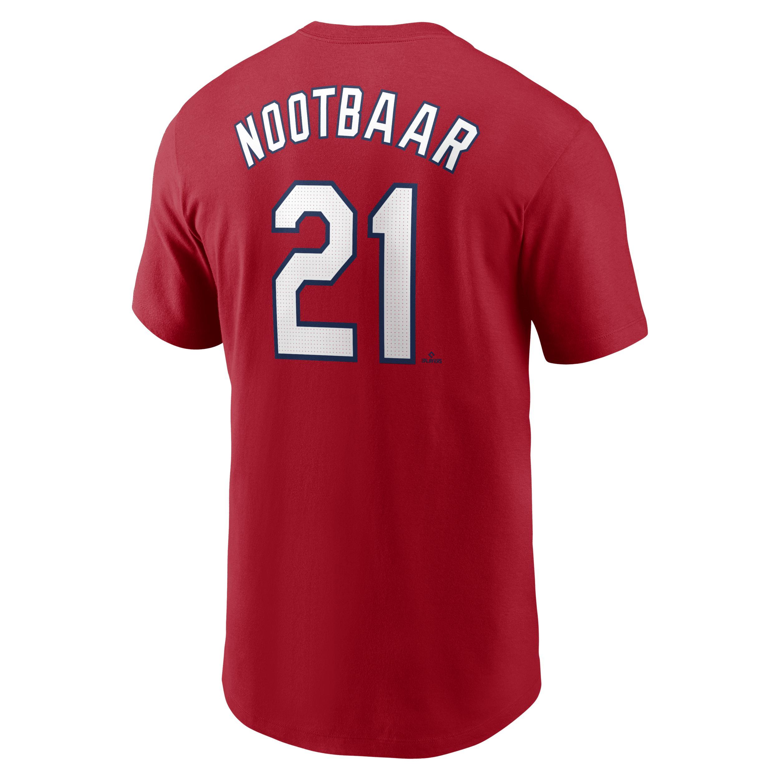 Lars Nootbaar St. Louis Cardinals Fuse Nike Mens MLB T-Shirt Product Image