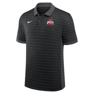 Iowa Sideline Victory Stripe Nike Mens Dri-FIT College Polo | 03BG166NIA-FR1 Product Image