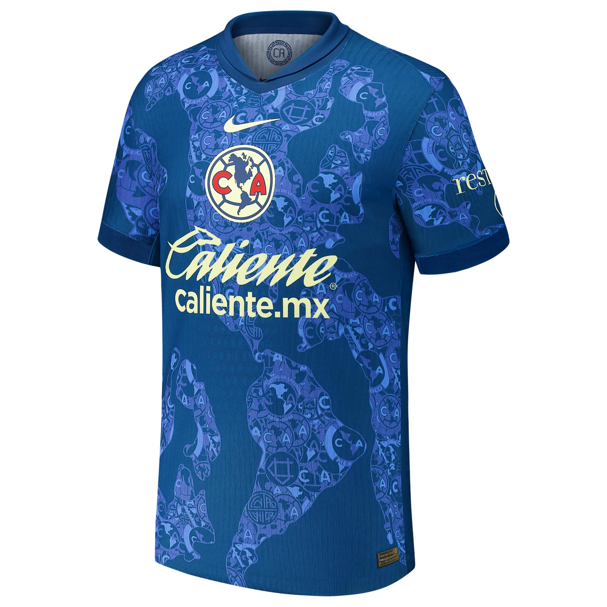 Álvaro Fidalgo Club America 2024/25 Match Away Nike Men's Dri-FIT ADV Soccer Jersey Product Image