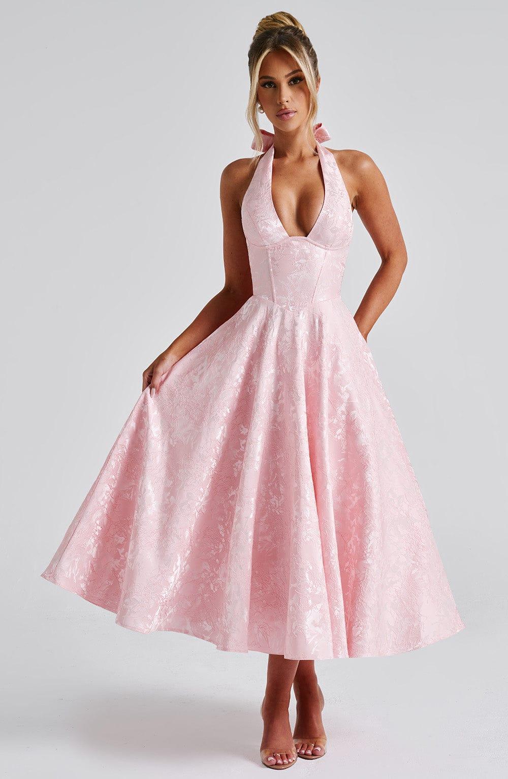 Effie Midi Dress - Blush Product Image
