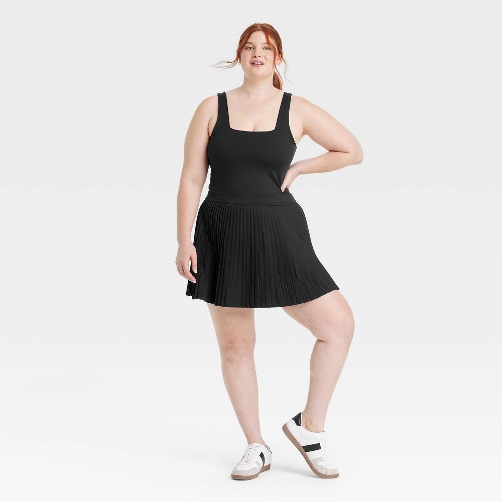 Womens Pleated Active Dress - All In Motion Black L Product Image