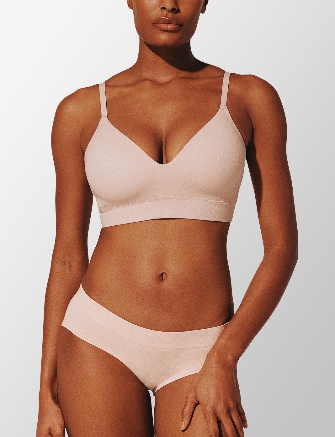 Seamless Cloud Cotton Wireless Bra Product Image