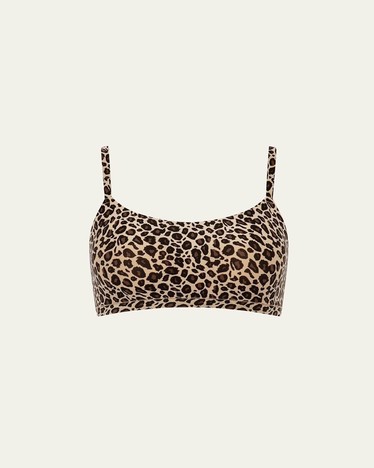 -Print Soft Stretch Padded Bralette Product Image