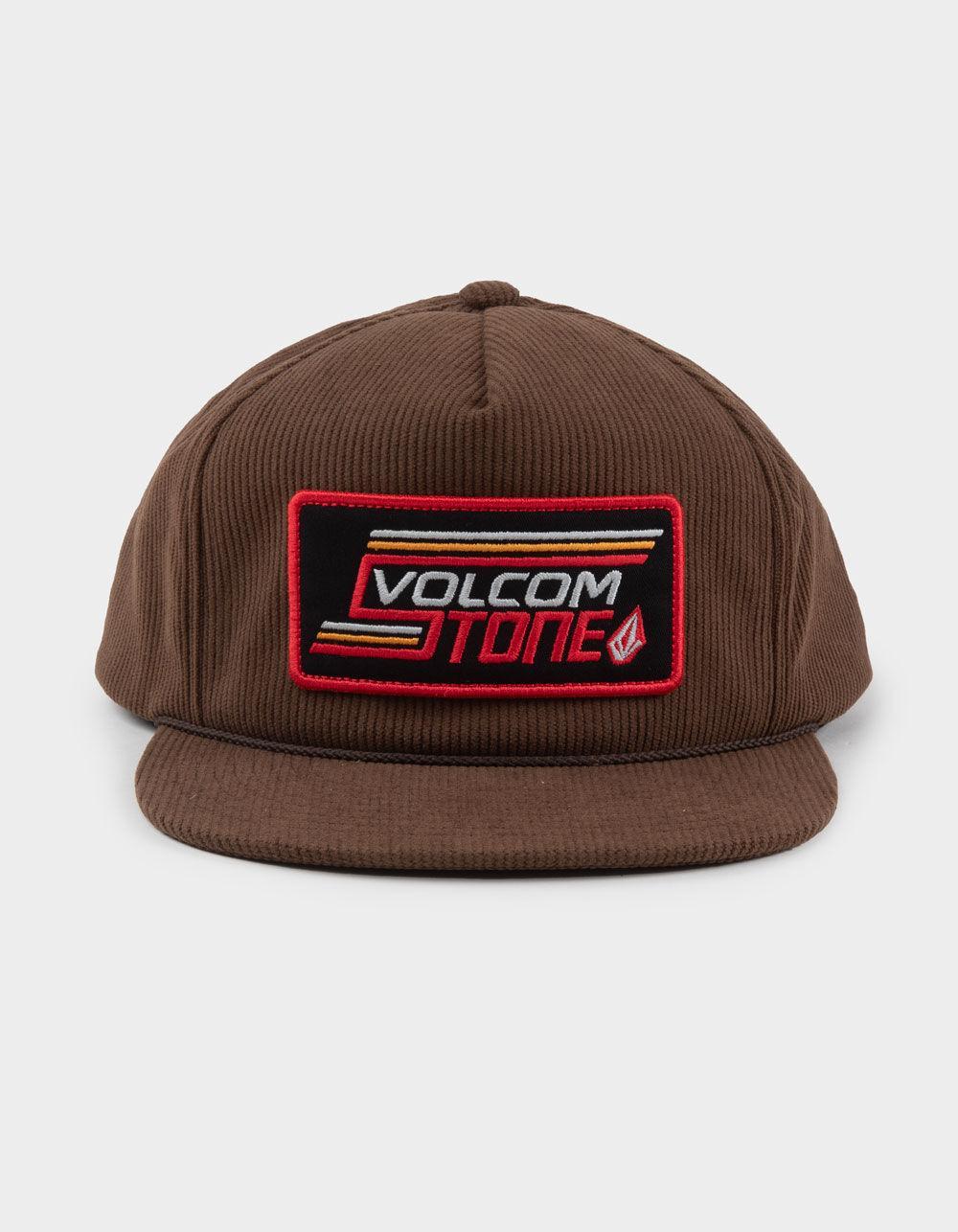 VOLCOM Greased It Strapback Hat - BROWN Product Image