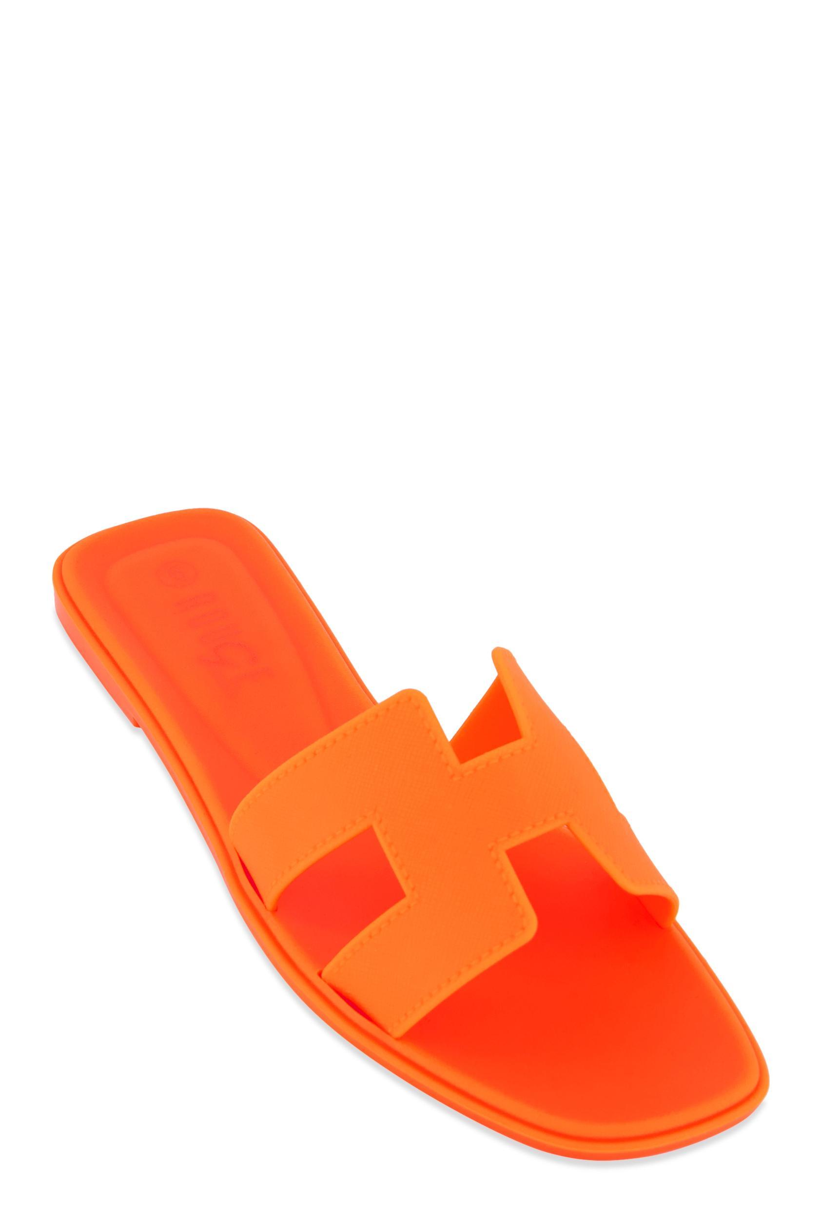 Womens Jelly H Band Slide Sandals Product Image