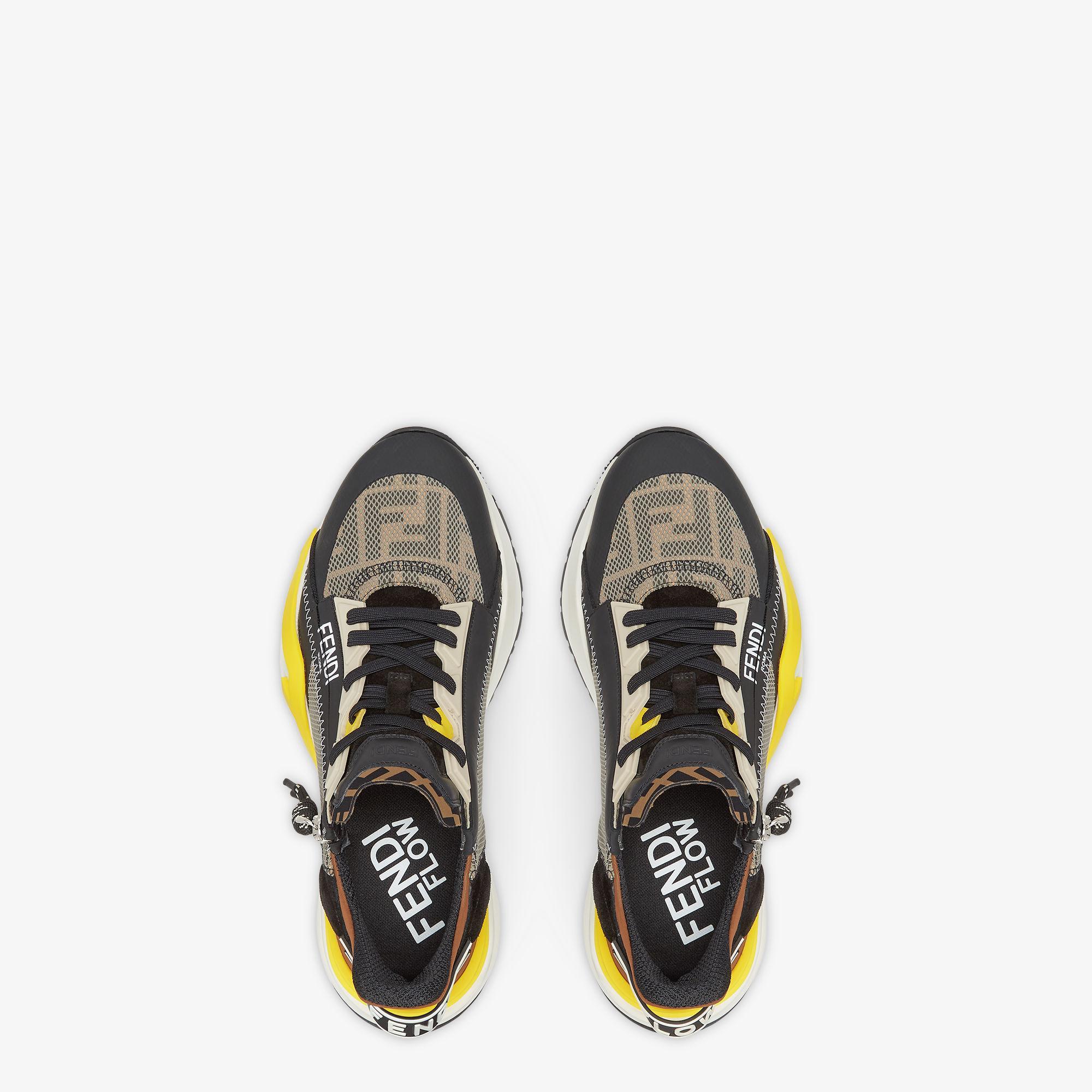 Fendi Flow SneakersGreen FF Lycra® running shoe Product Image