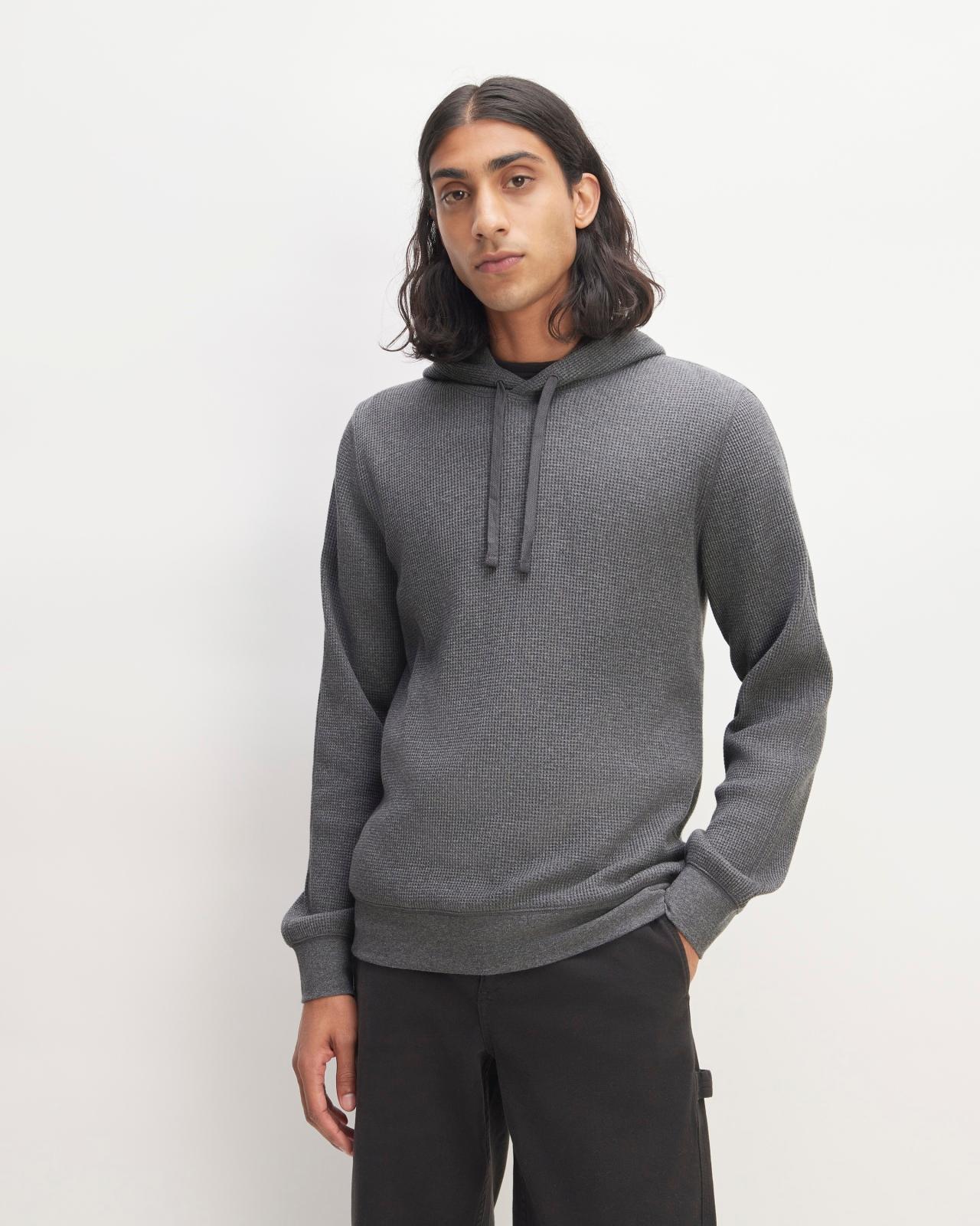Mens Waffle-Knit Hoodie by Everlane Product Image