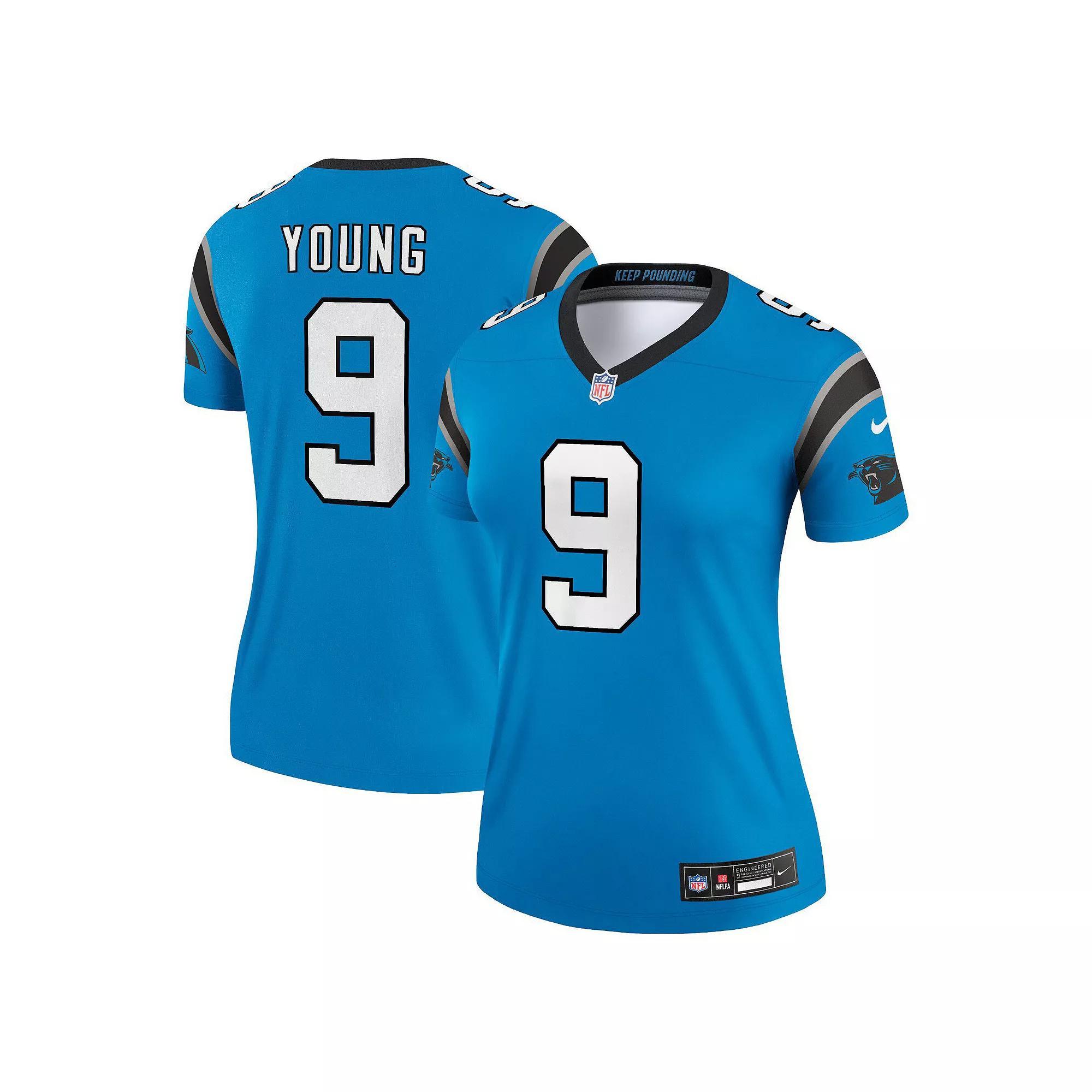 Women's Nike Bryce Young Blue Carolina Panthers Legend Jersey, Size: XL Product Image