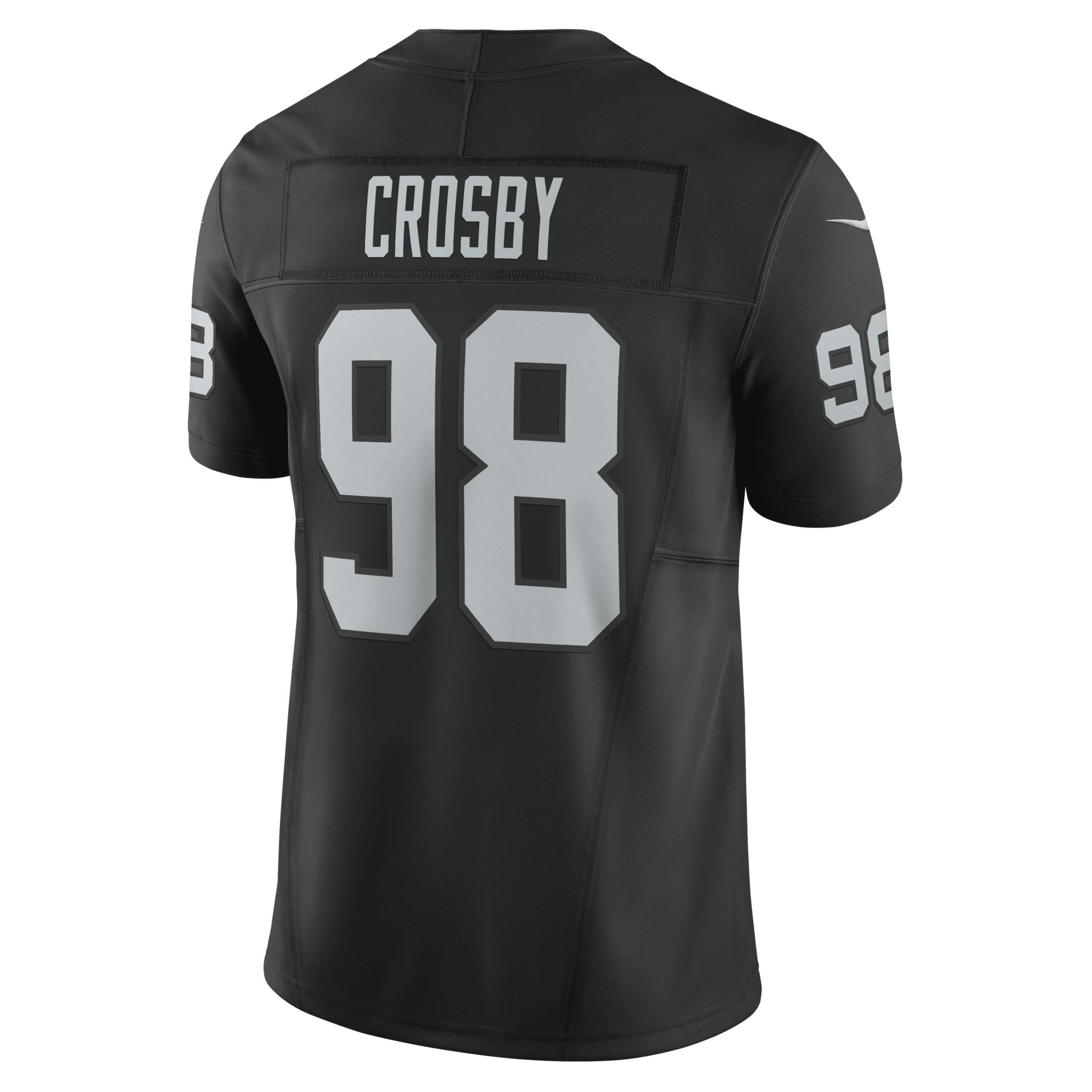 Maxx Crosby Las Vegas Raiders Nike Men's Dri-FIT NFL Limited Football Jersey Product Image