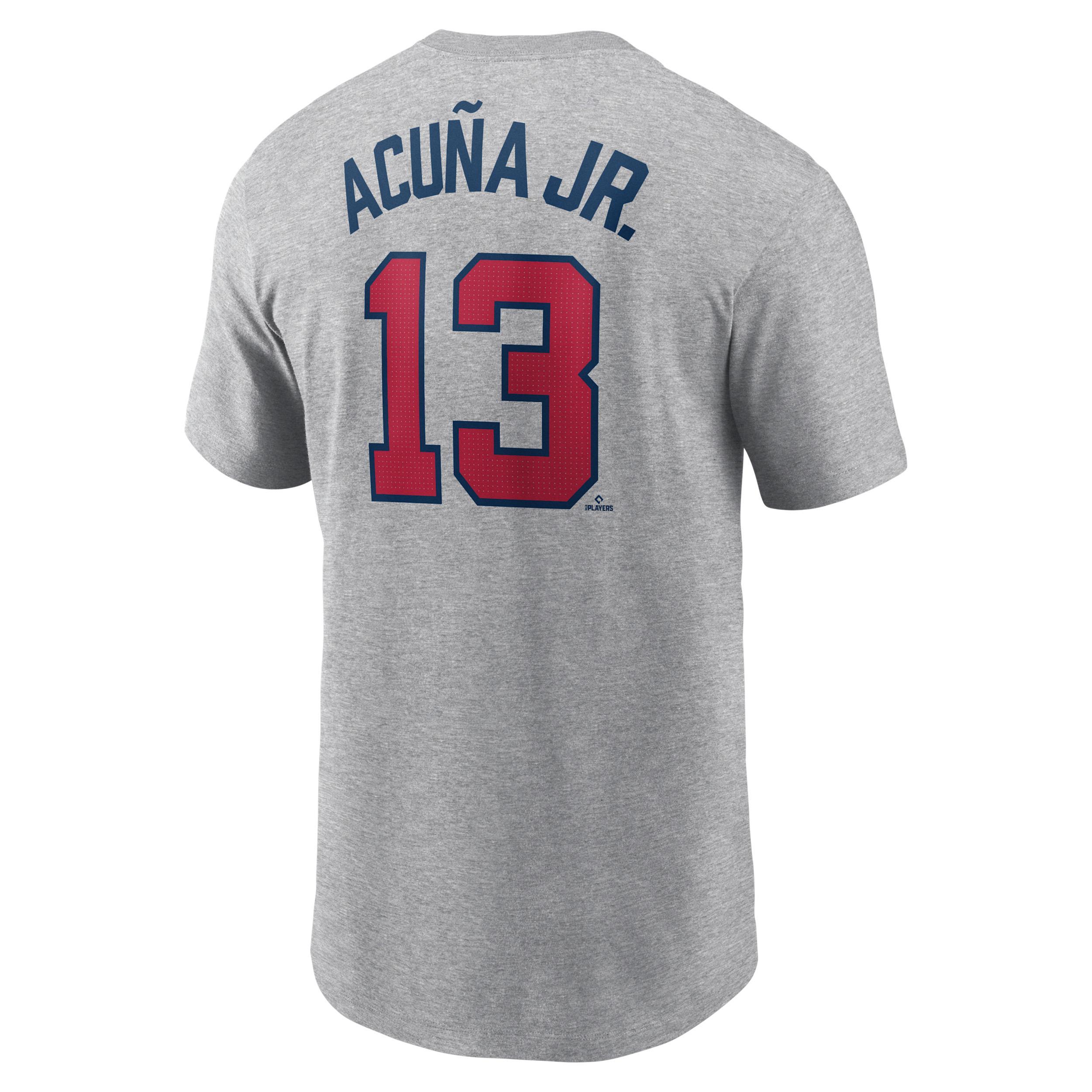 Ronald AcuÃ±a Jr. Atlanta Braves Fuse Menâs Nike Men's MLB T-Shirt Product Image