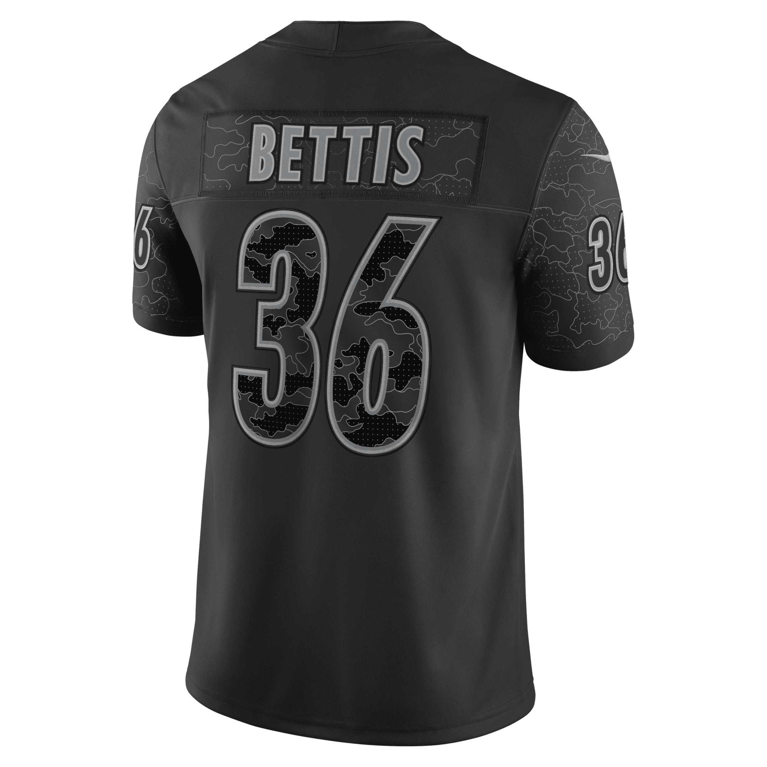 Mens Nike Jerome Bettis Pittsburgh Steelers Retired Player RFLCTV Limited Jersey Product Image