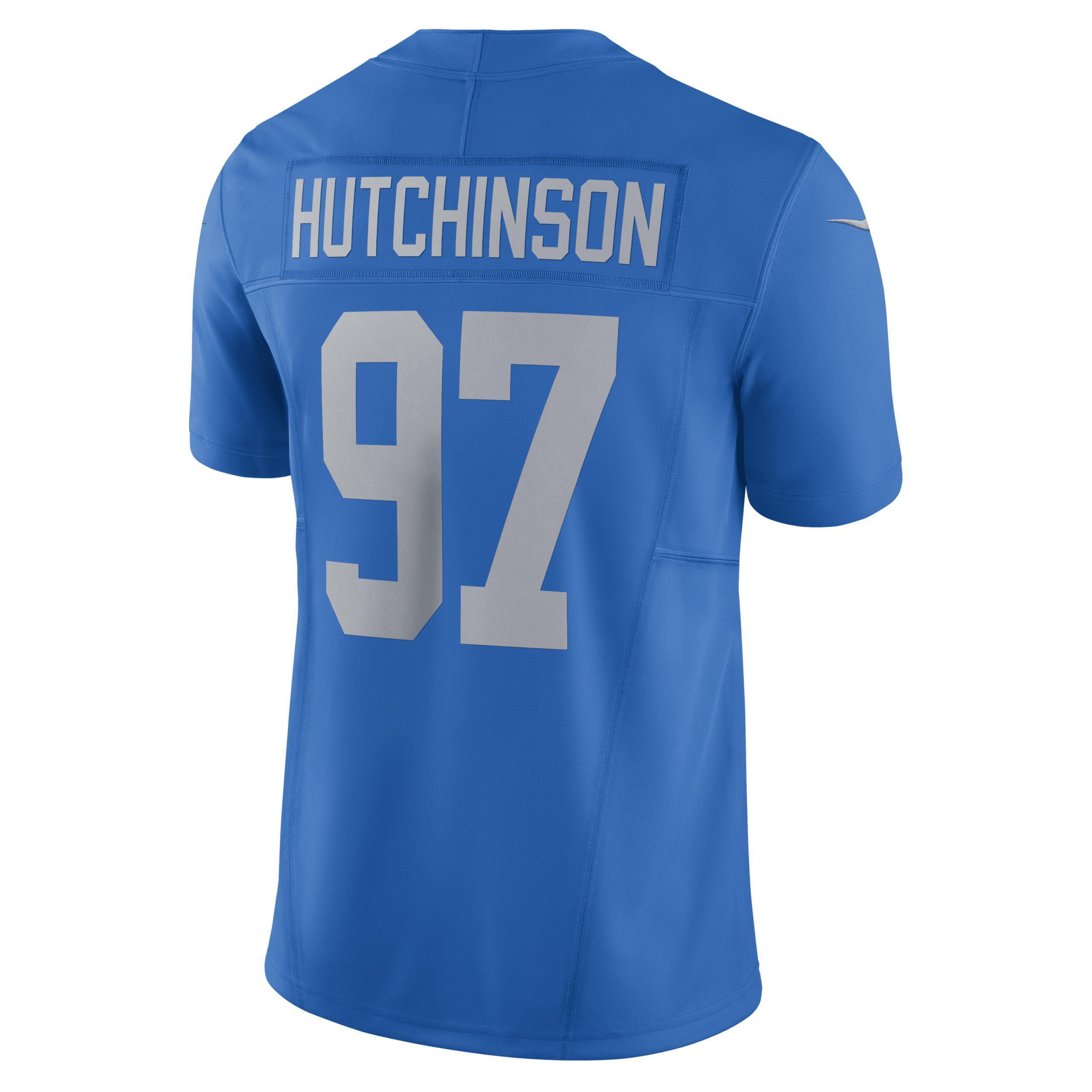 Aidan Hutchinson Detroit Lions Nike Men's Dri-FIT NFL Limited Football Jersey Product Image