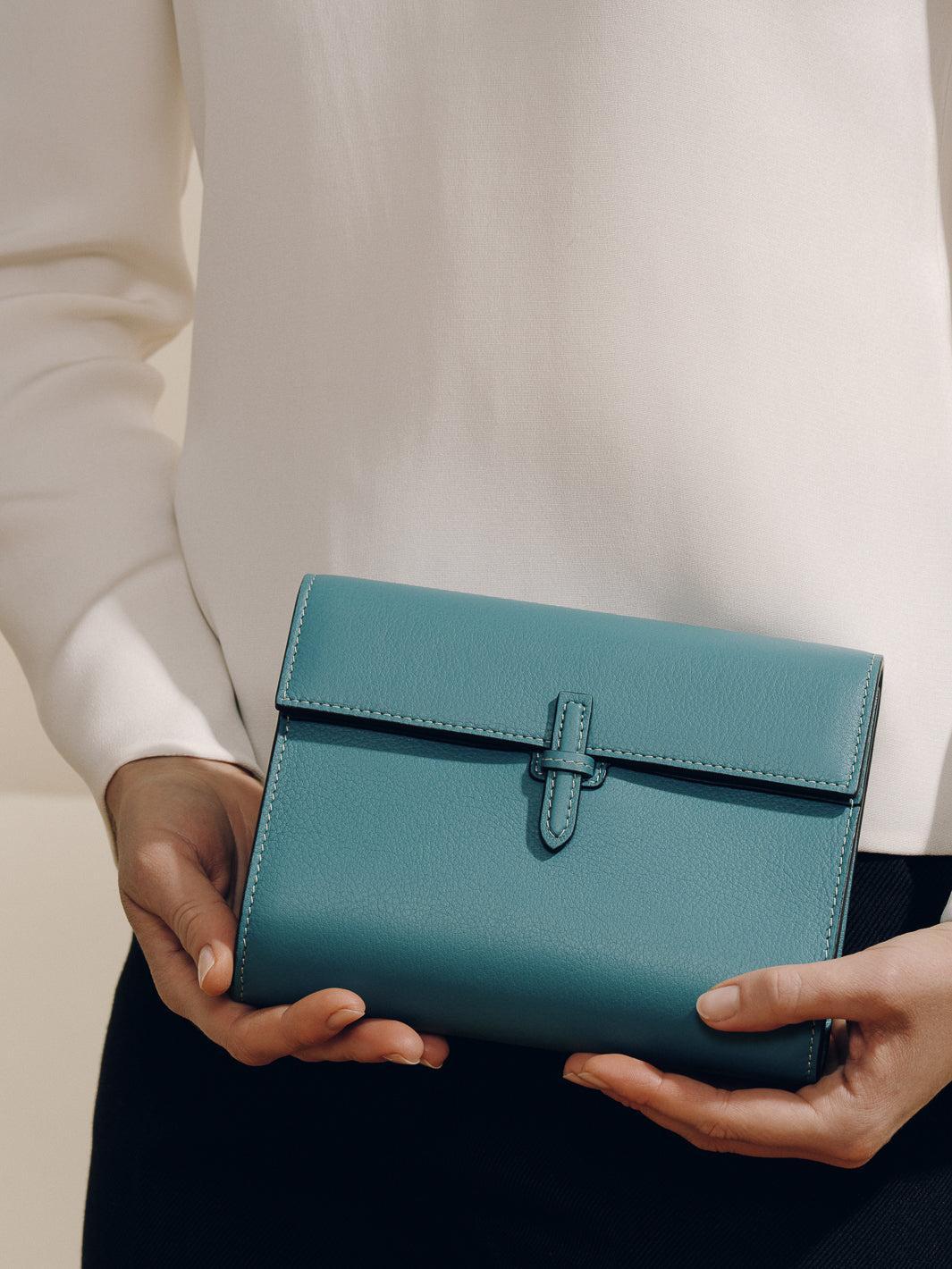 The Small Soft Clutch in Nappa Product Image