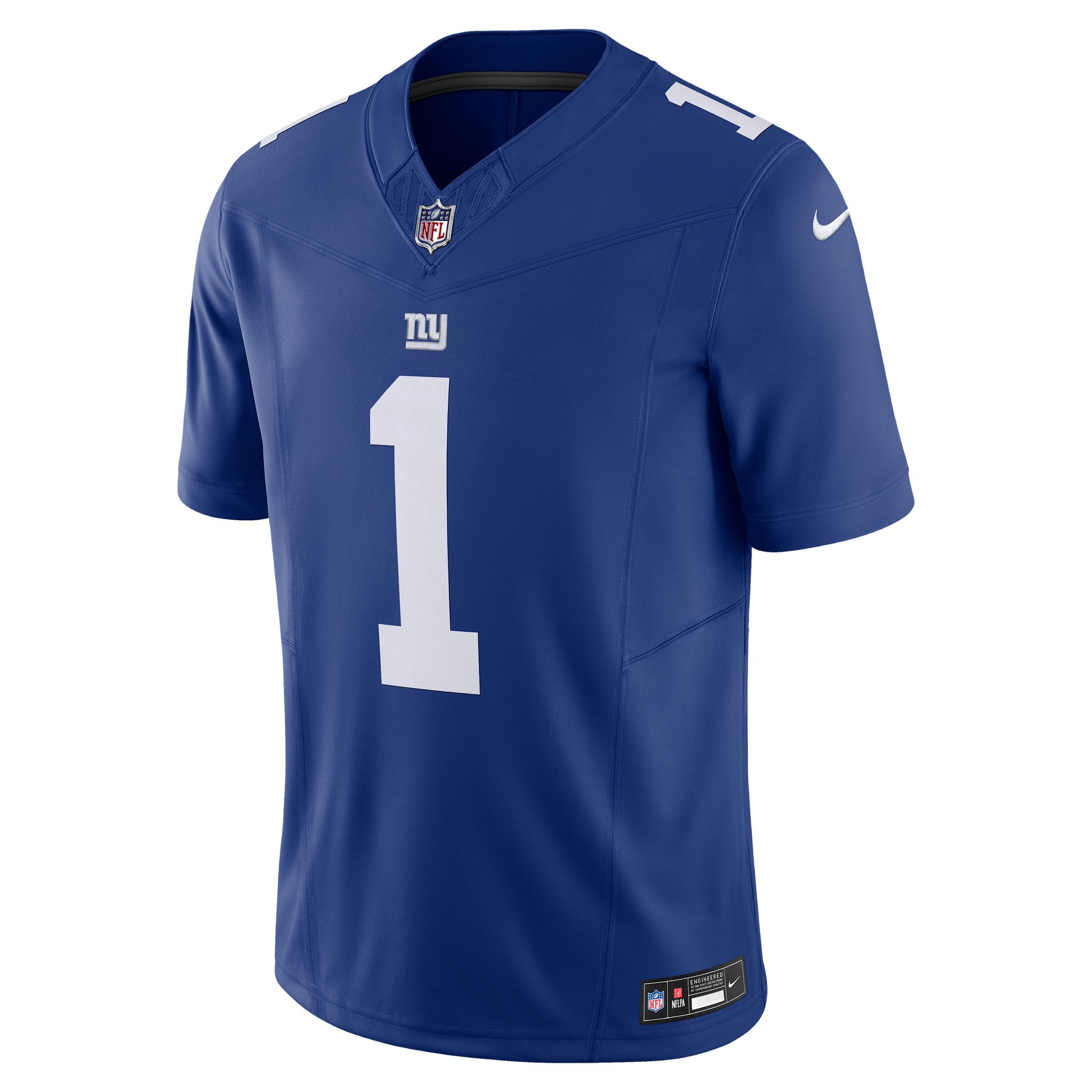 Malik Nabers New York Giants Nike Mens Dri-FIT NFL Limited Jersey | 31NMNGLH8IF-RZ8 Product Image