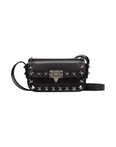 VALENTINO GARAVANI Rockstud Mini Shoulder Bag In Black Product Image