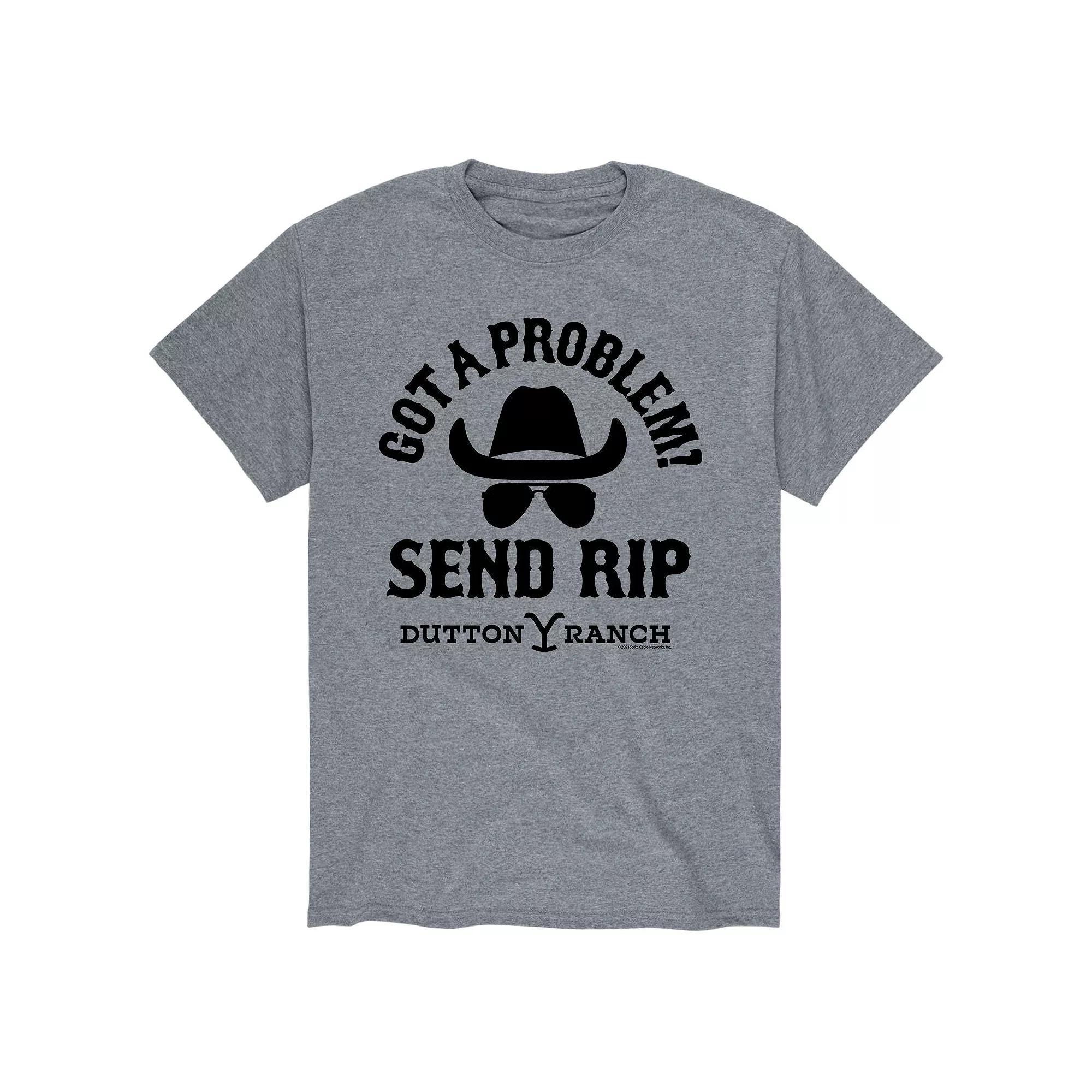 Big & Tall Yellowstone Got Problem Tee, Men's,  Product Image