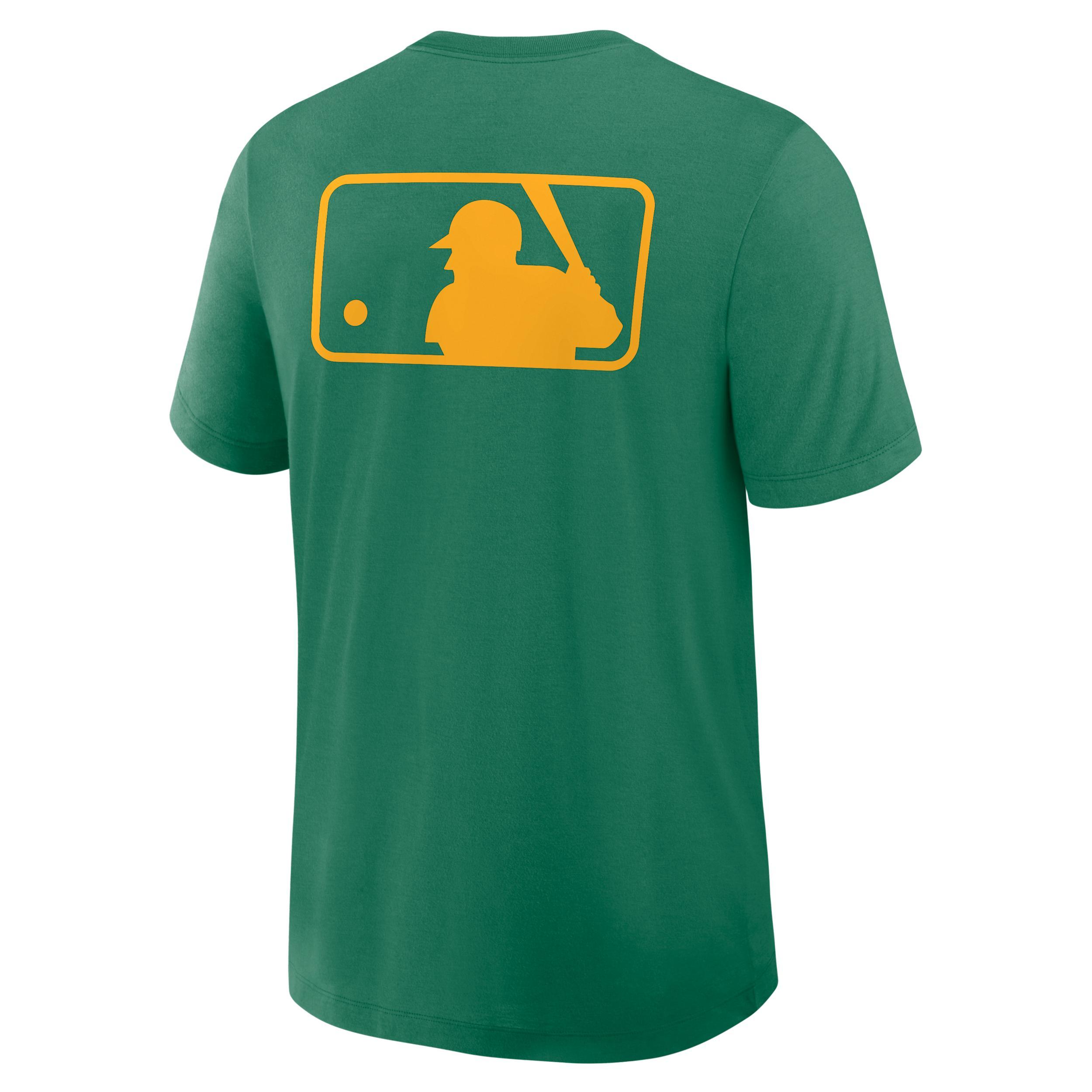 Athletics Authentic Collection Early Work Nike Men's Dri-FIT MLB T-Shirt Product Image