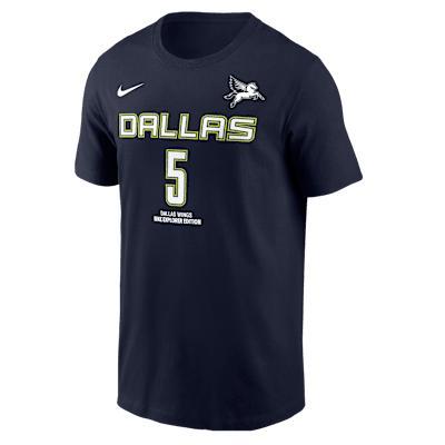 Paige Bueckers Dallas Wings Explorer Edition Nike Mens WNBA T-Shirt | M11332DWPB-NVY Product Image