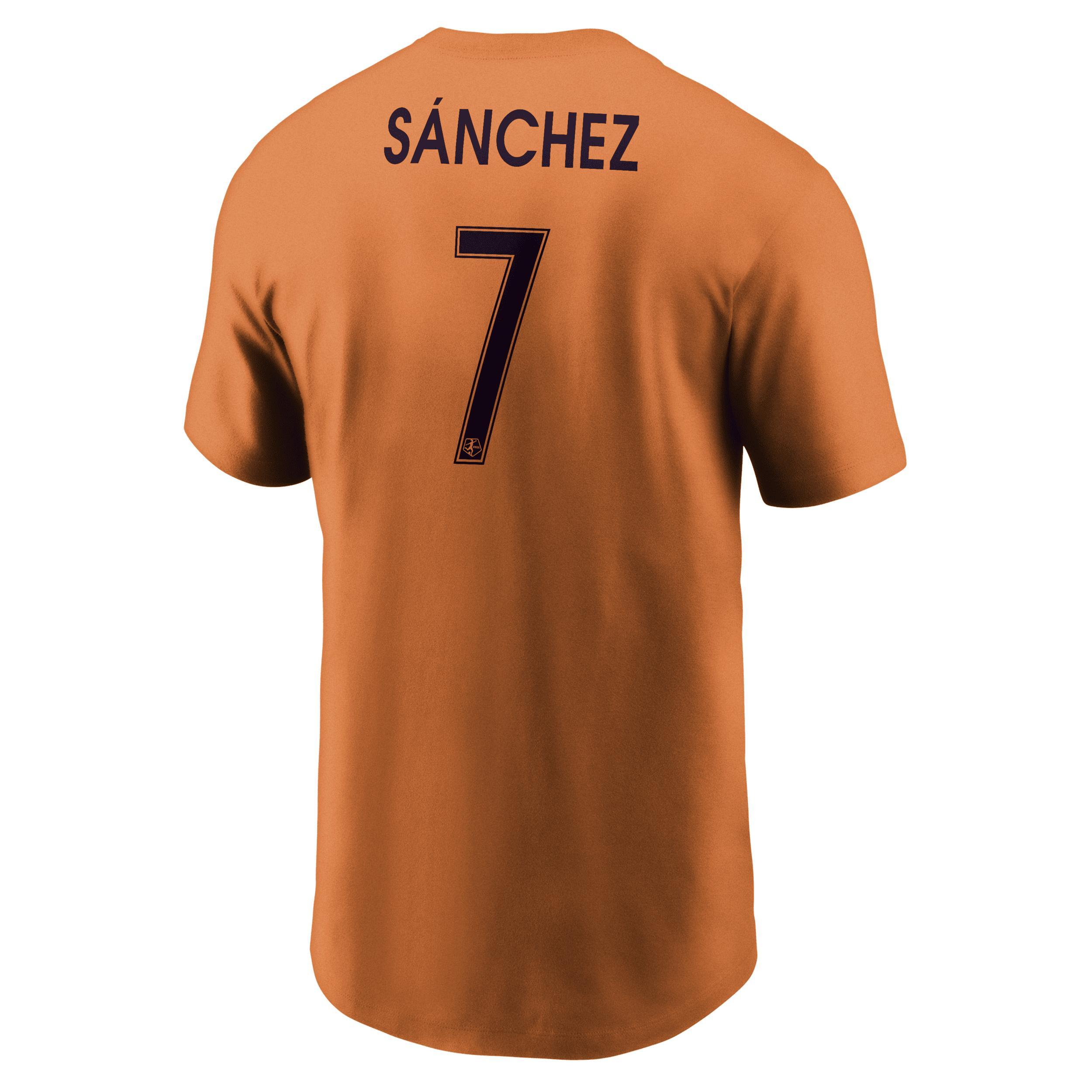 Maria SÃ¡nchez Houston Dash Nike Men's NWSL T-Shirt Product Image