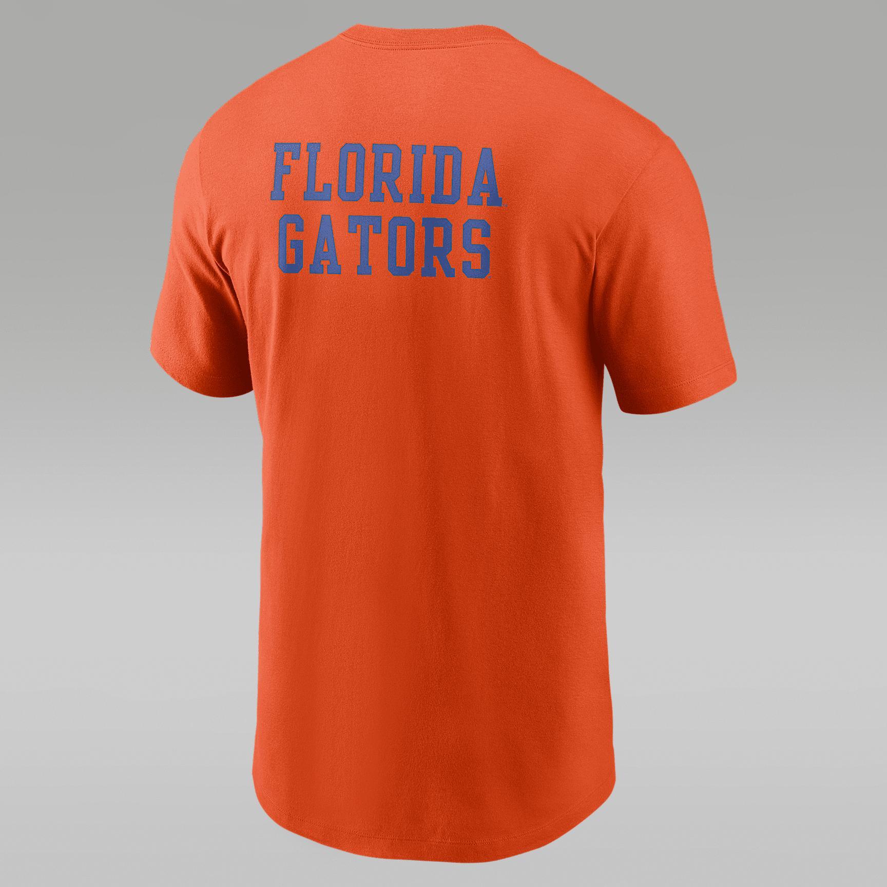 Mens Florida 2-Hit Stacked Jordan Brand College T-Shirt | N19989MUFN-LRV Product Image