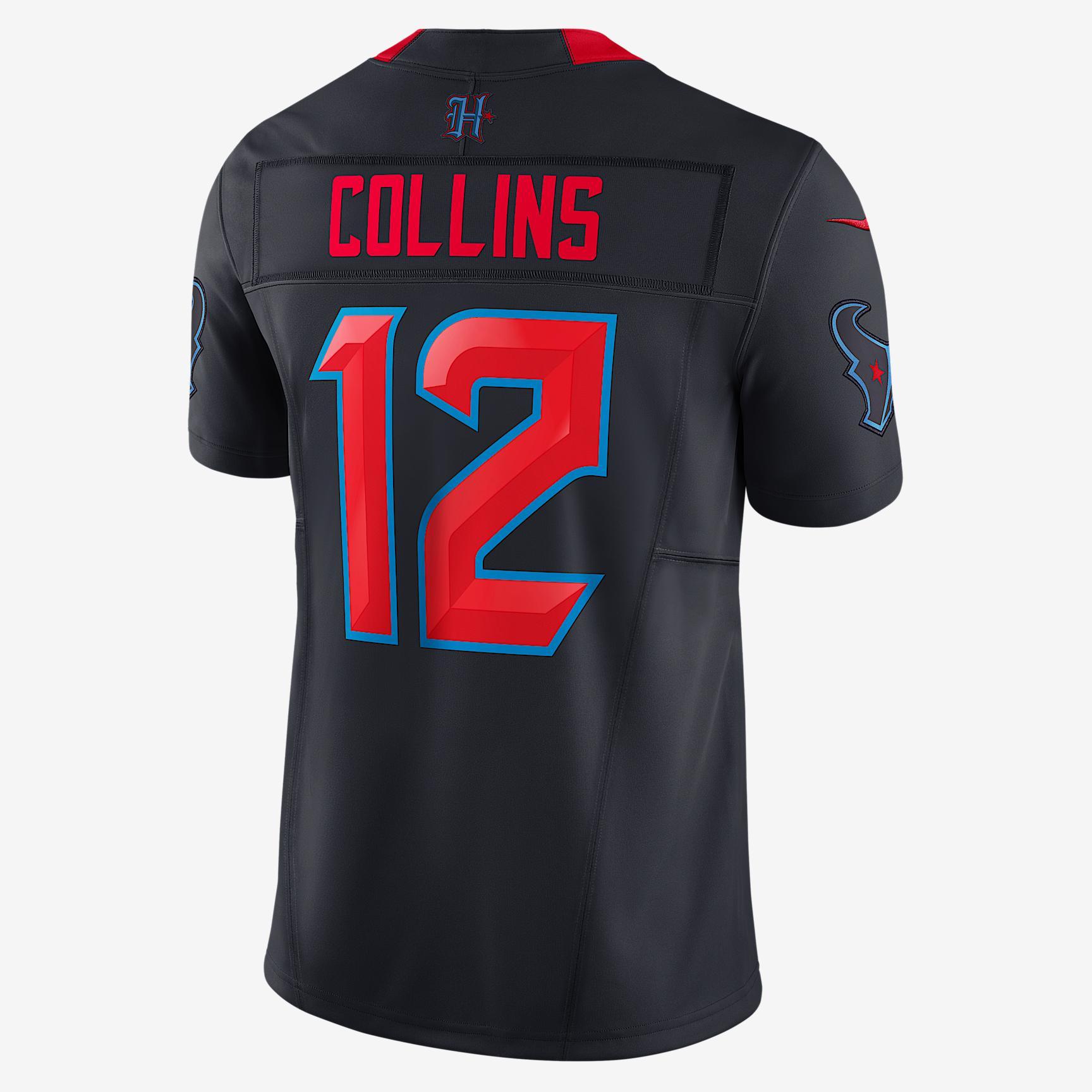 Nico Collins Houston Texans Nike Men's Dri-FIT NFL Limited Jersey Product Image
