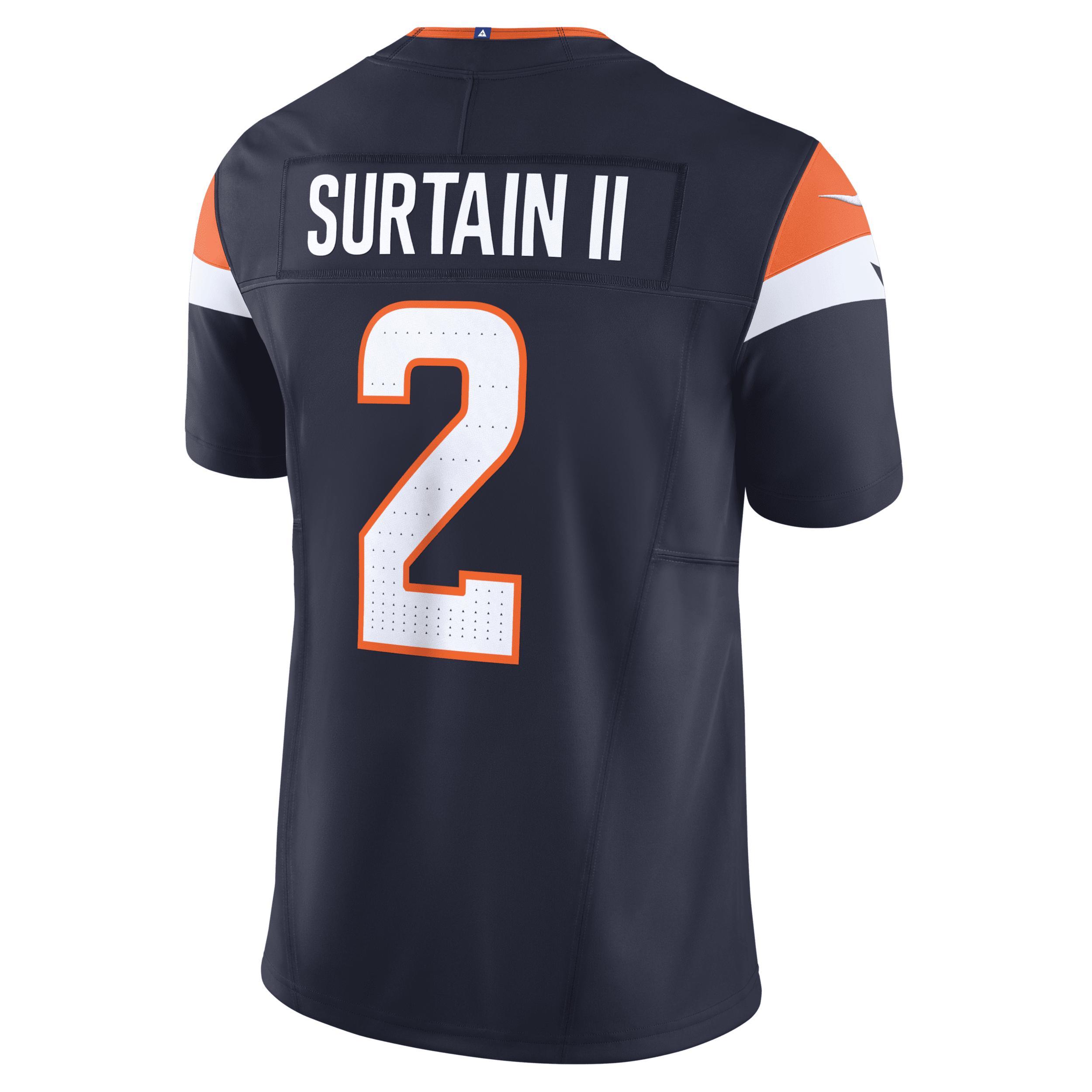 Patrick Surtain II Denver Broncos Nike Mens Dri-FIT NFL Limited Football Jersey | 31NM0B8N8WF-8Y0 Product Image