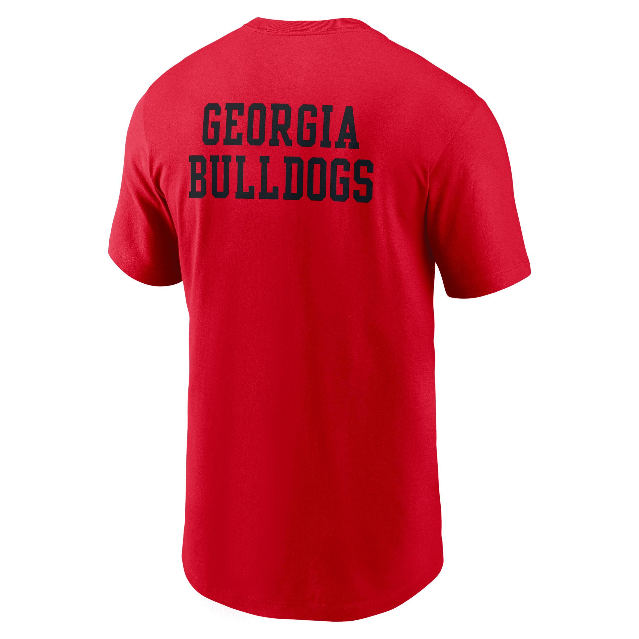 Georgia Campus Local Madness Nike Mens College T-Shirt | N19965NNGB-H2C Product Image