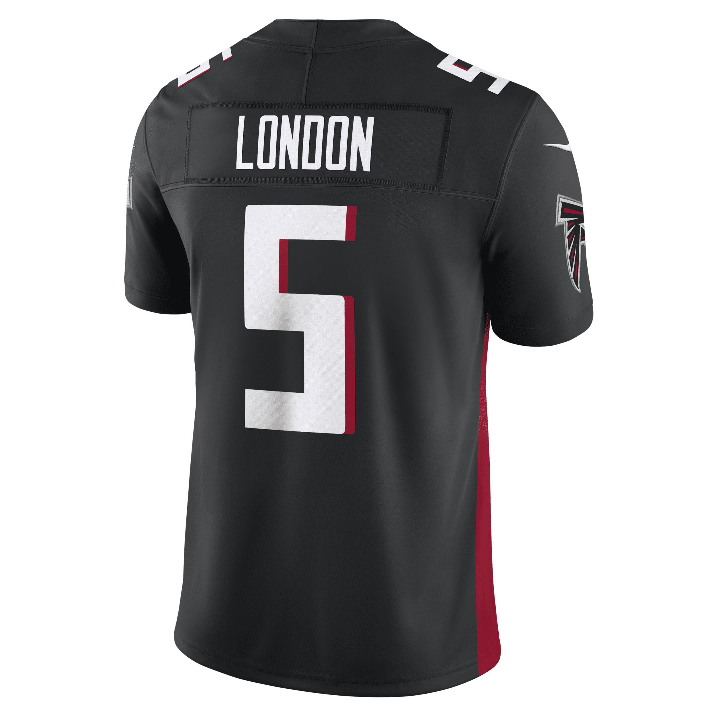 Men's Nike Drake London Black Atlanta Falcons Vapor F.U.S.E. Limited  Jersey, Size: 2XL Product Image