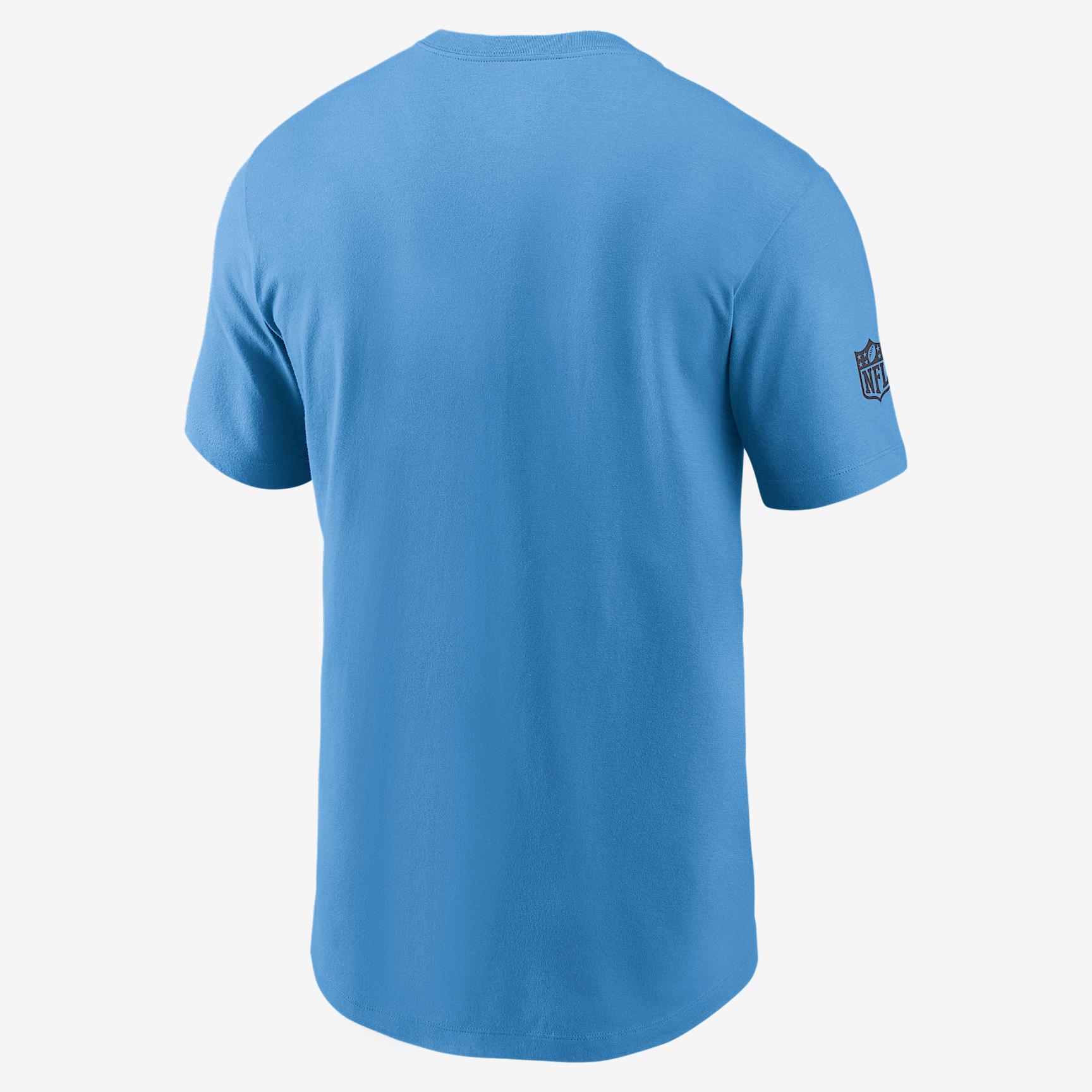 Tennessee Titans Sideline Team Issue Nike Mens Dri-FIT NFL T-Shirt | 02ET4AI8F-AR5 Product Image
