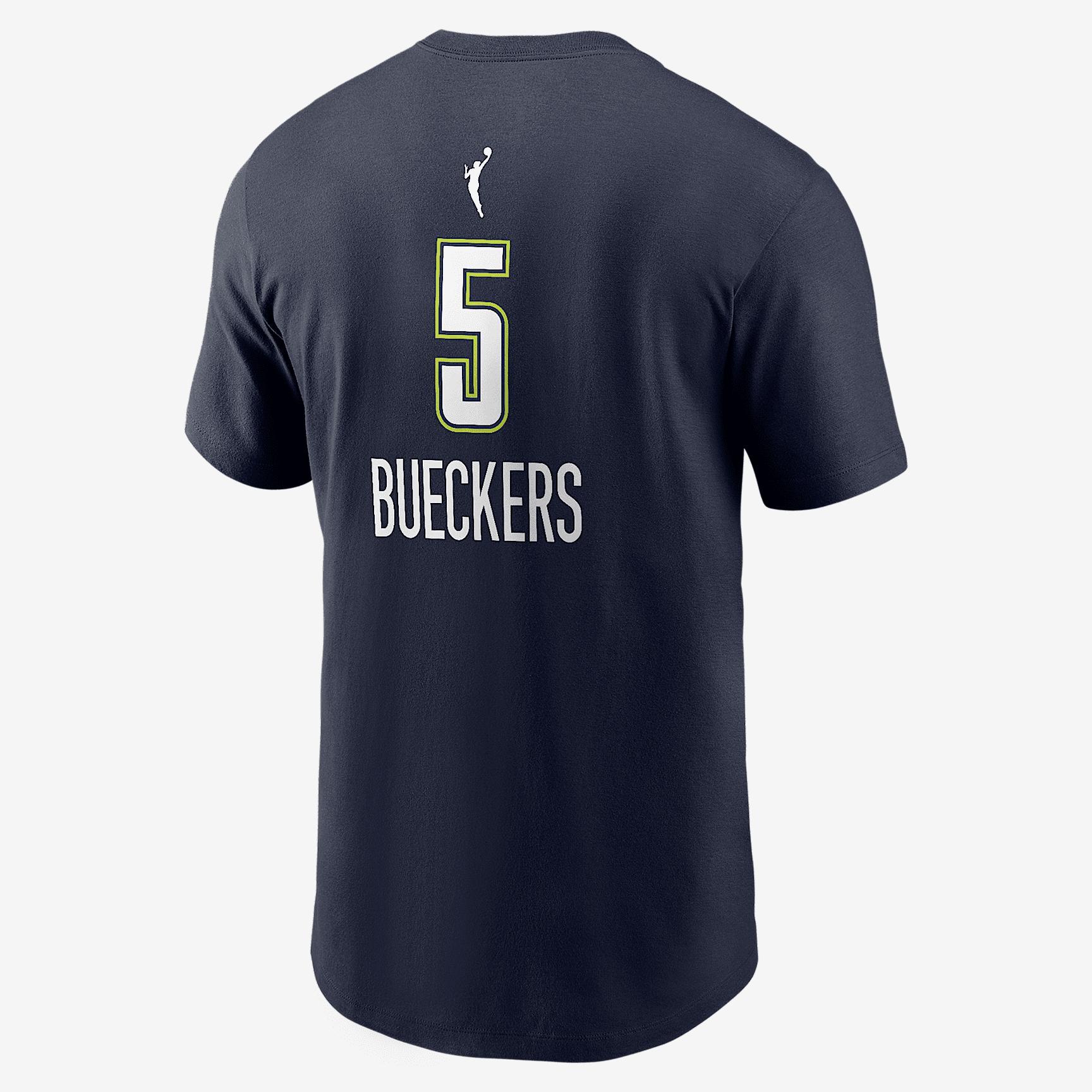 Paige Bueckers Dallas Wings Explorer Edition Nike Mens WNBA T-Shirt | M11332DWPB-NVY Product Image