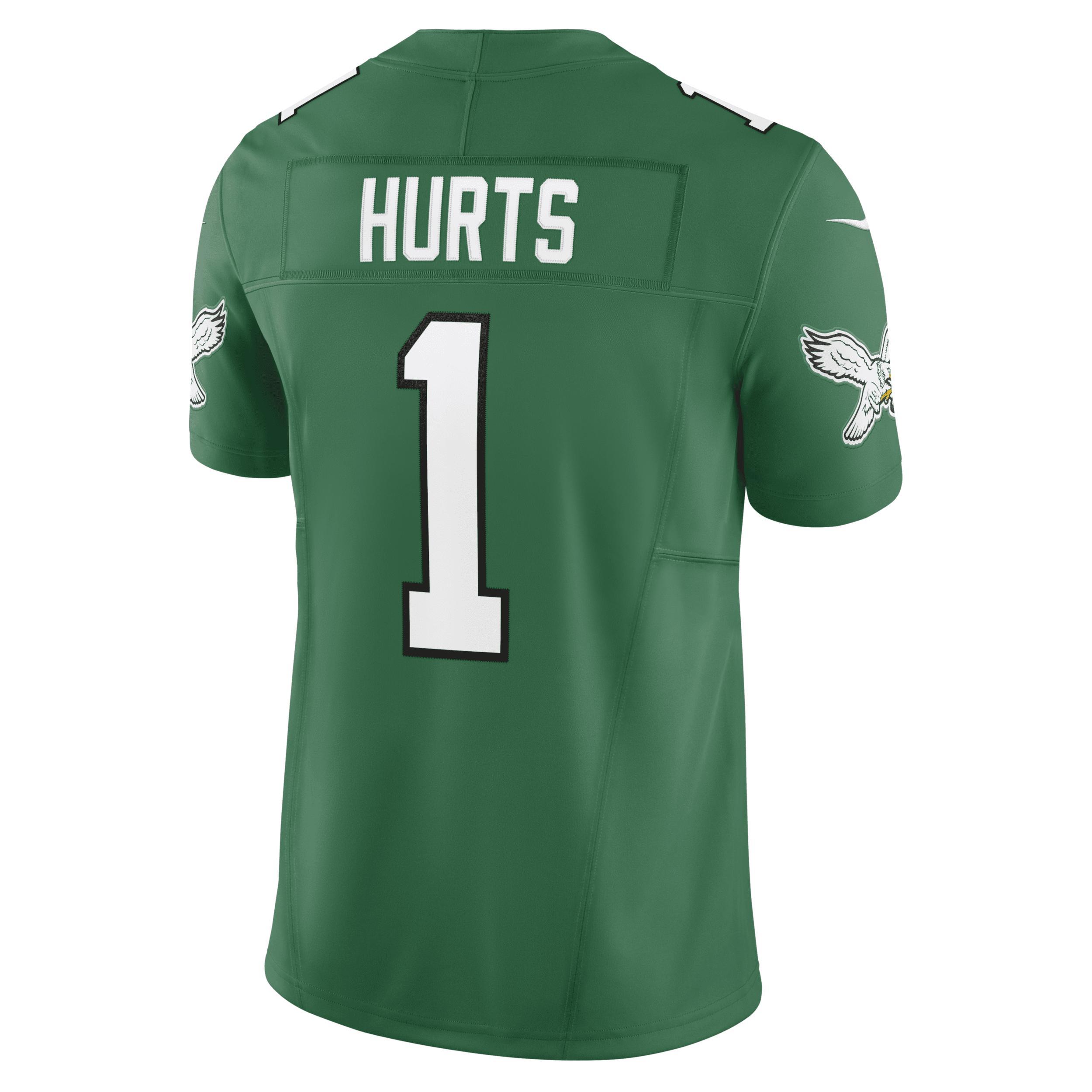 Jalen Hurts Philadelphia Eagles Nike Mens Dri-FIT NFL Limited Football Jersey Product Image