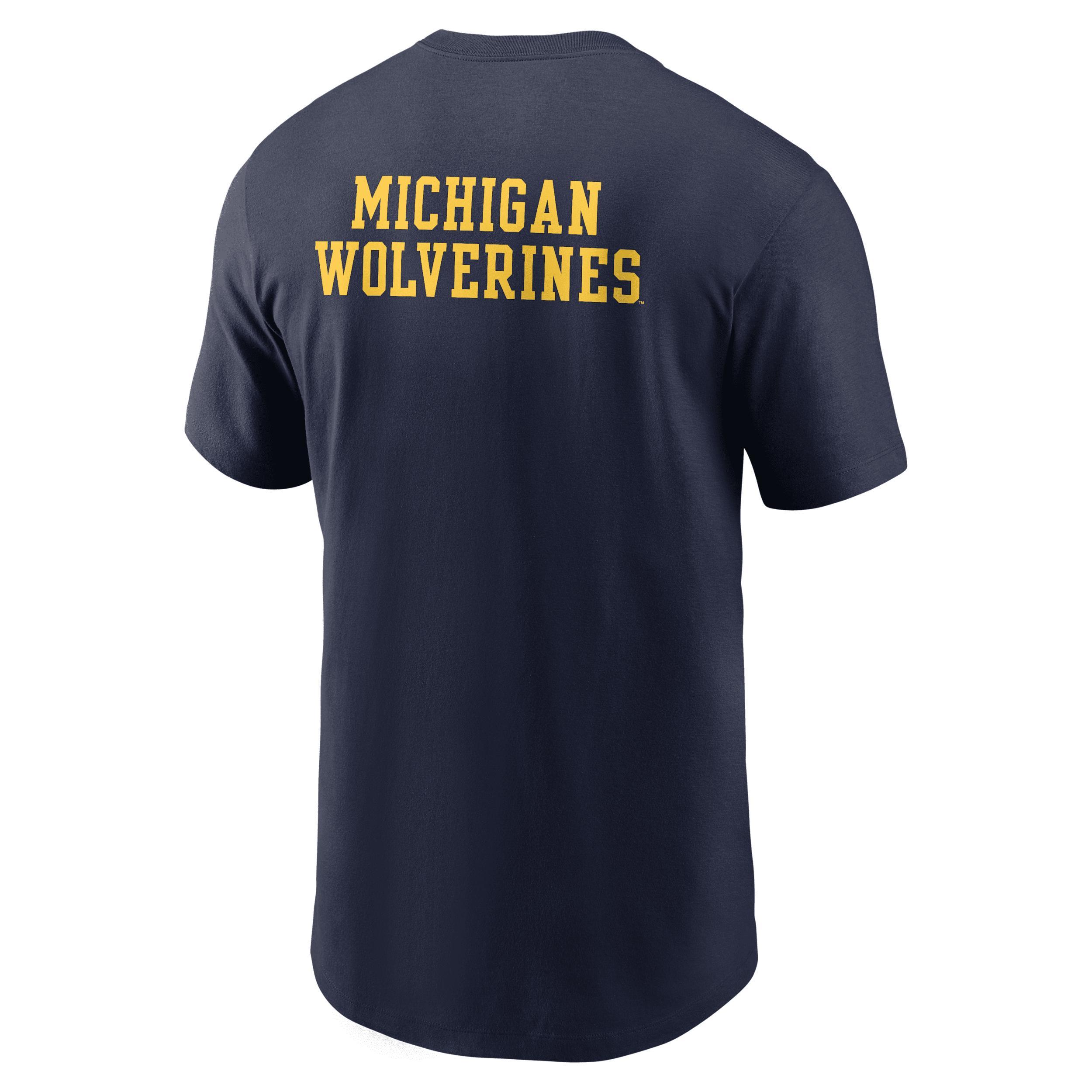 Michigan Campus Local Madness Nike Mens College T-Shirt | N19941SMWN-LRV Product Image