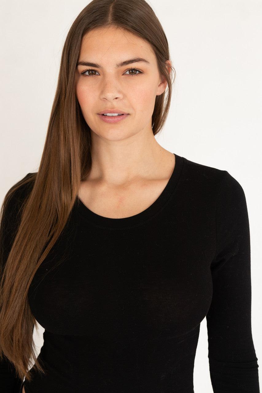 Long Sleeve Crew Neck Tee Product Image