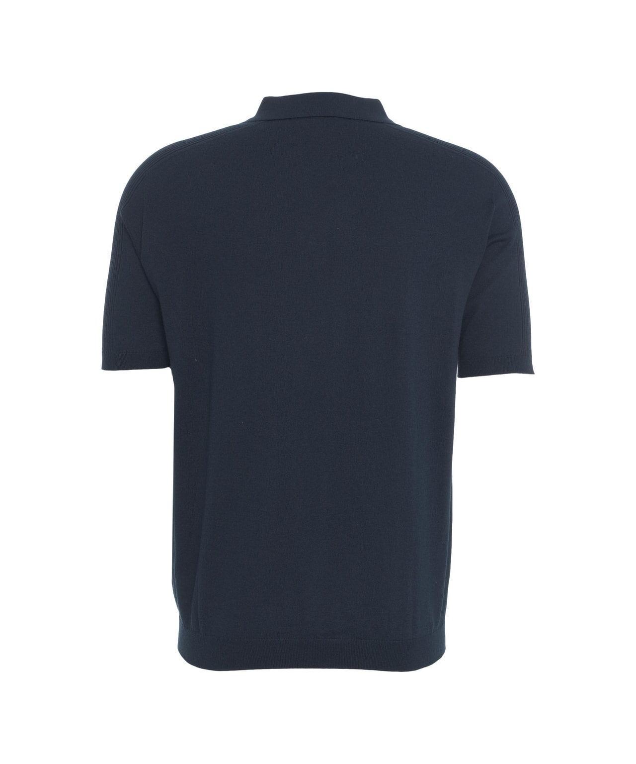 Knitted polo shirt Product Image