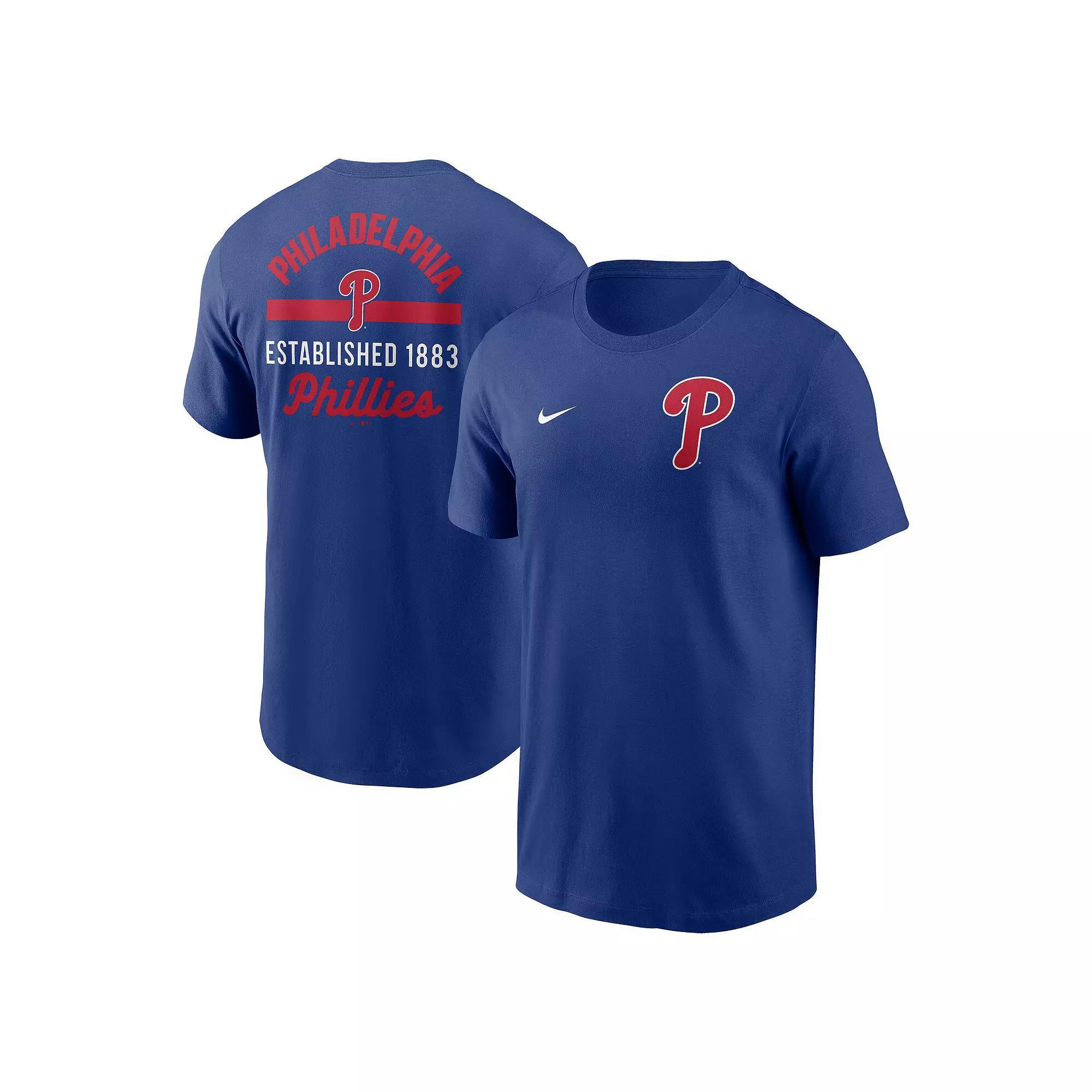 Philadelphia Phillies 2-Hit Nike Mens MLB T-Shirt | N1994EWPP-9UX Product Image
