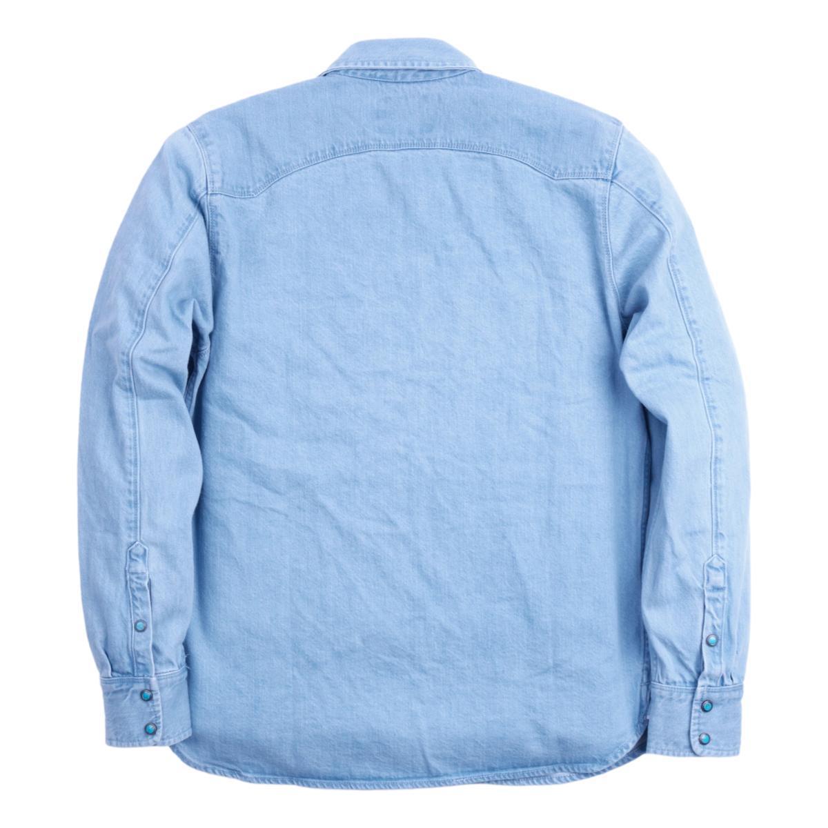 Modern Western 11 Ounce Bleached Denim Product Image