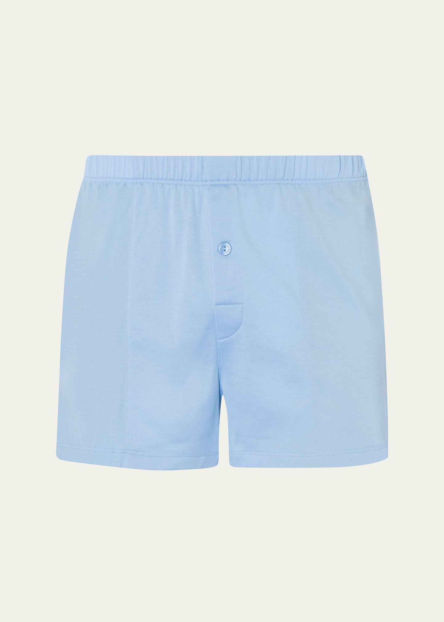 Mens Sporty Mercerized Cotton Boxers Product Image