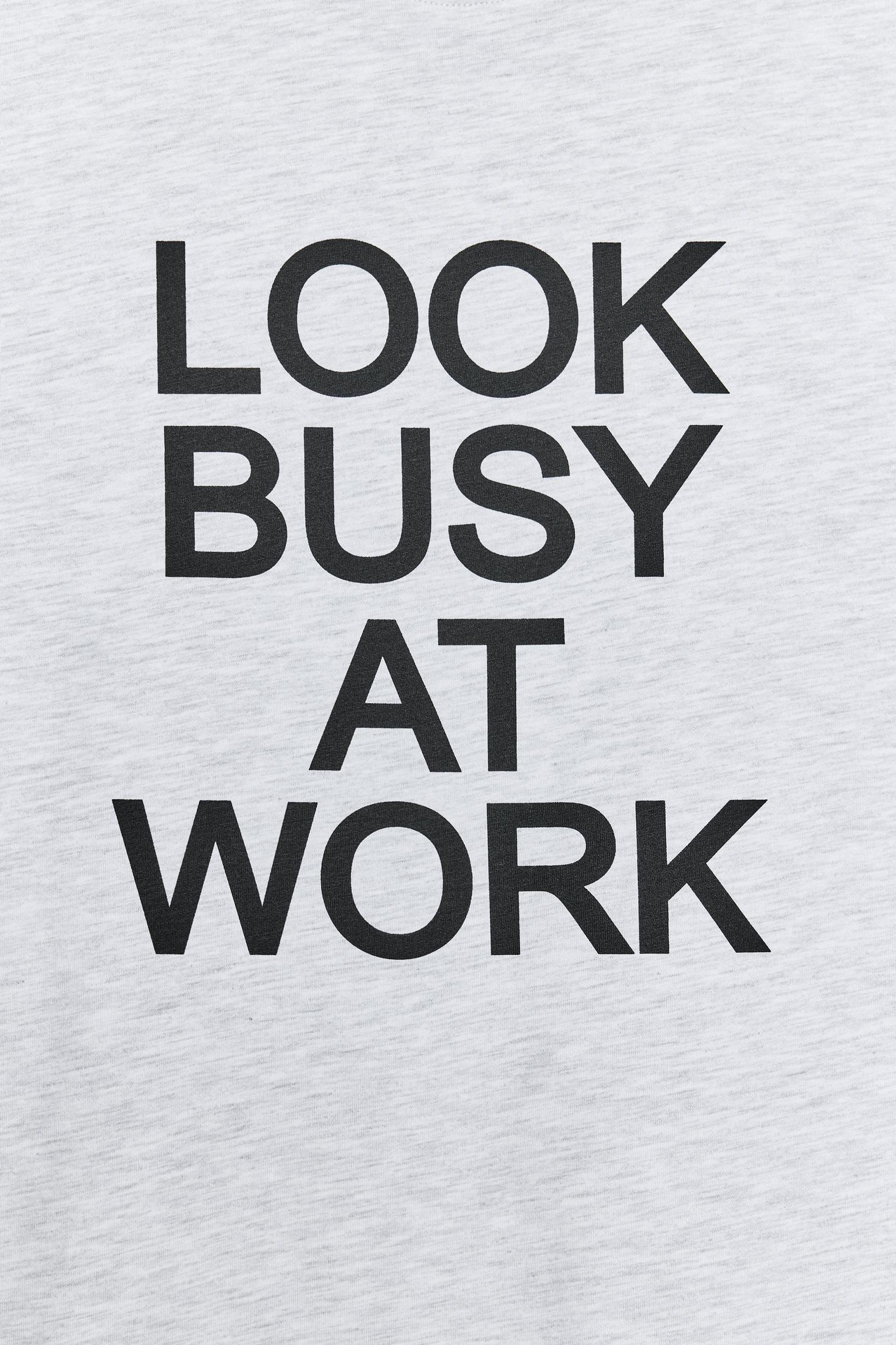 OVERSIZE TEXT T-SHIRT Product Image